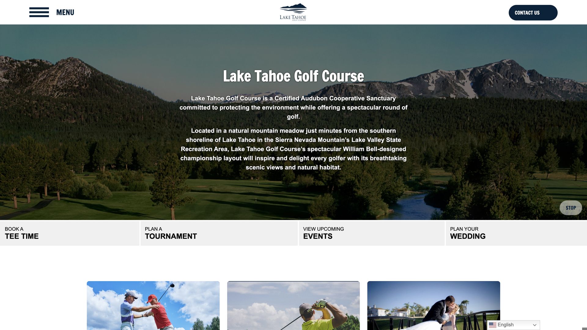 Golf Course Company Lake Tahoe Golf Course