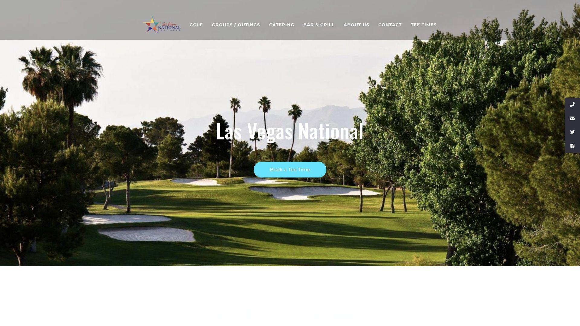 Golf Course Company Las Vegas National Golf Course