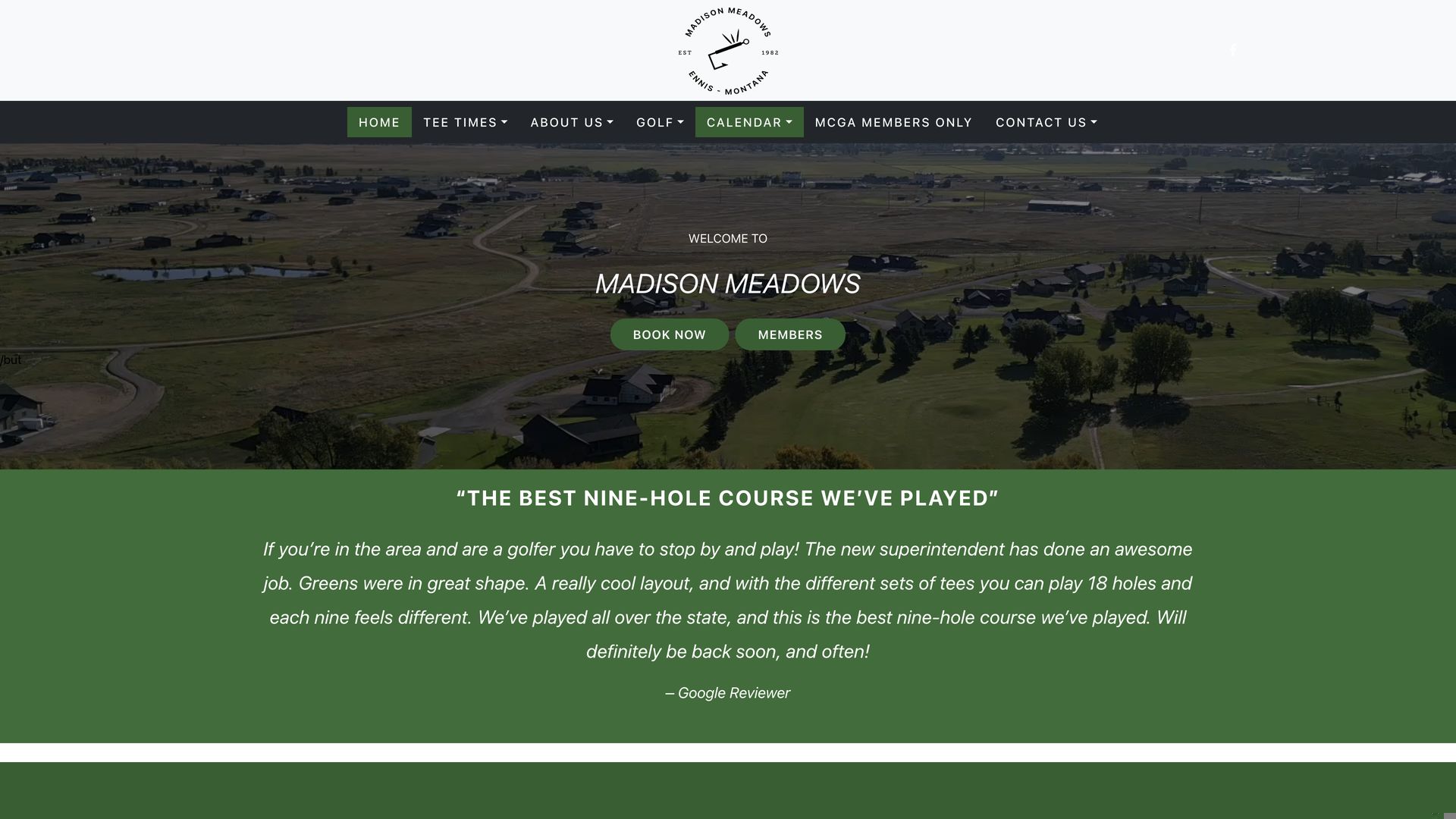 Golf Course Company Madison Meadows Golf Course