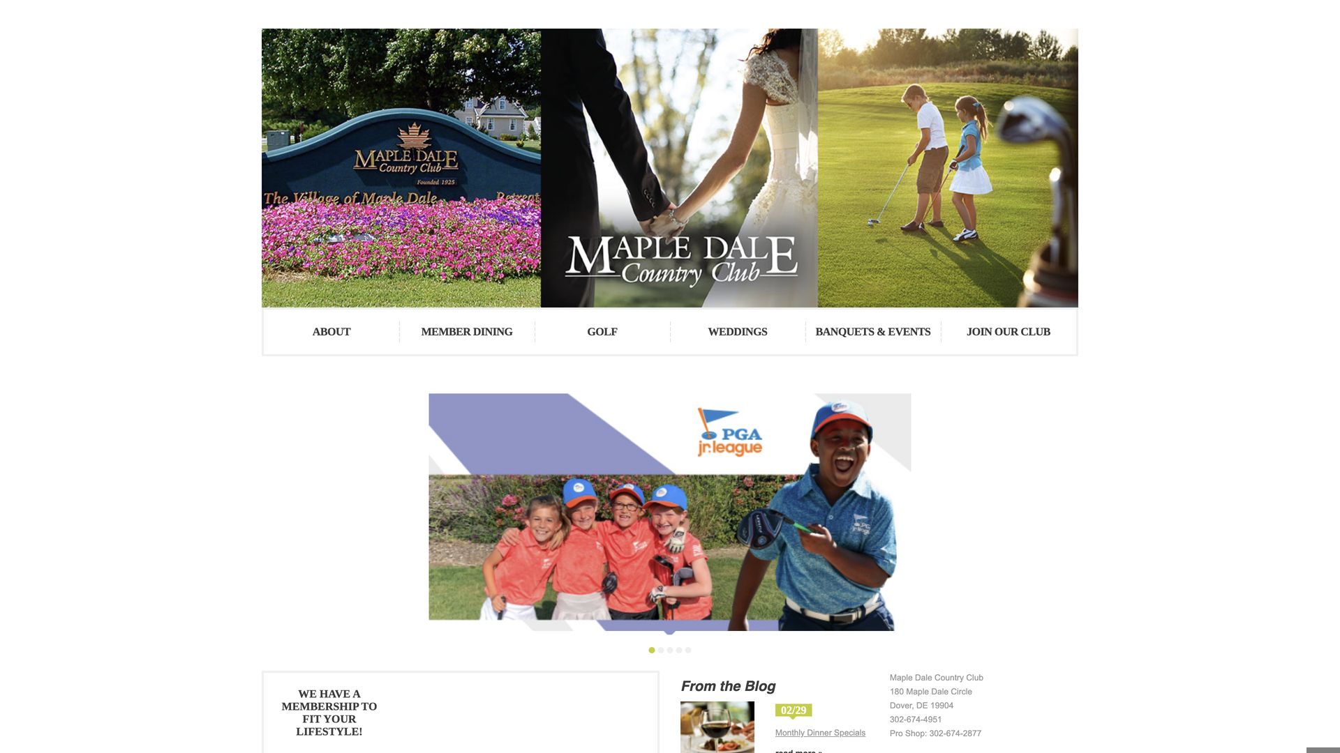 Golf Course Company Maple Dale Country Club Golf