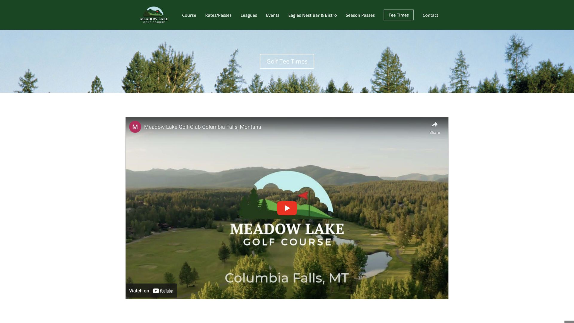 Golf Course Company Meadow Lake Golf Course