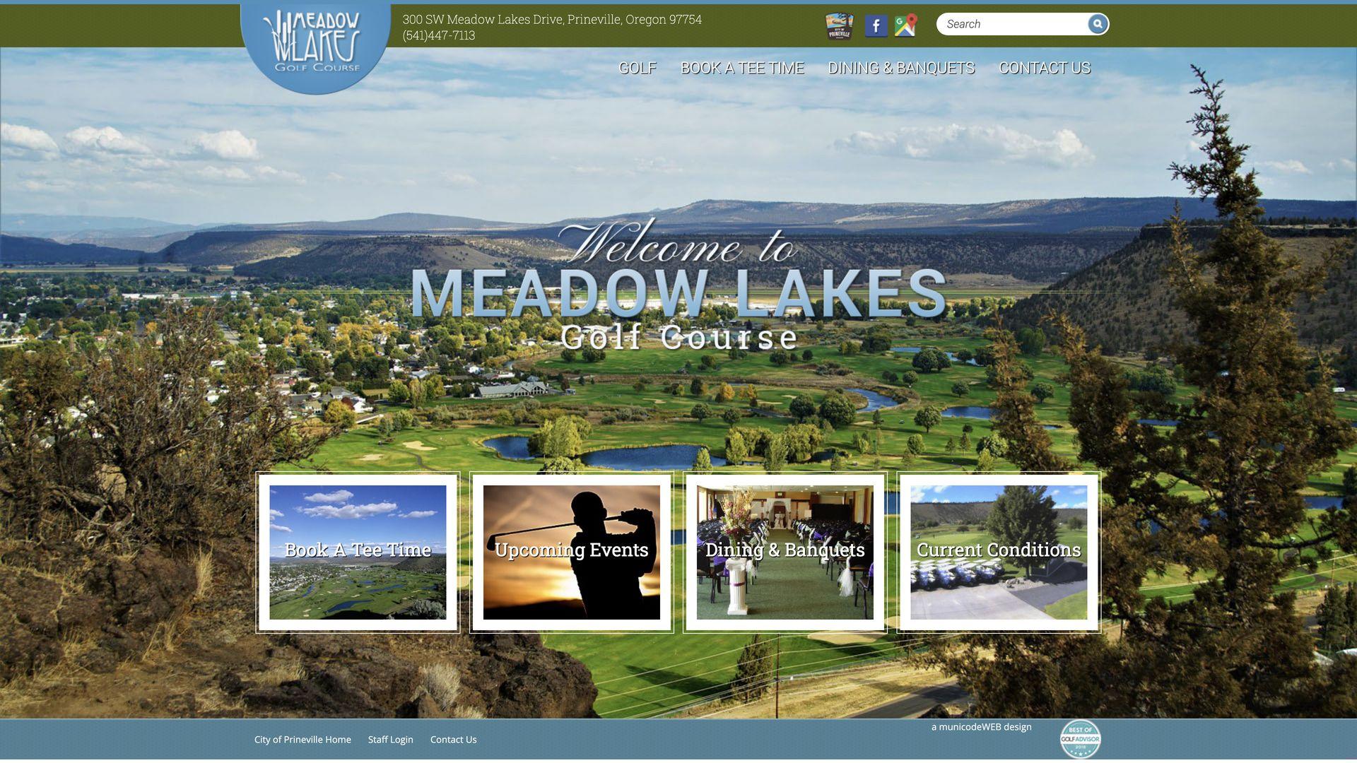 Golf Course Company Meadow Lakes Golf Course