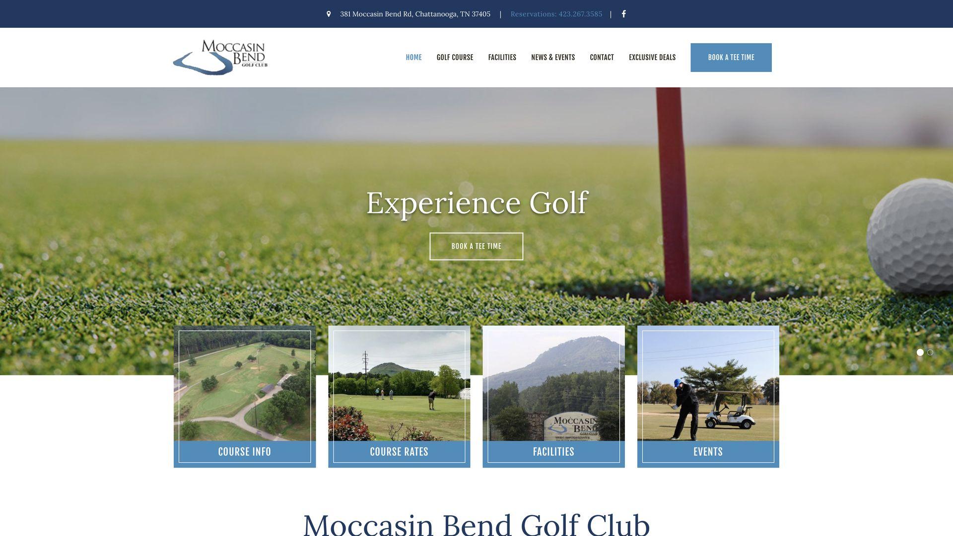 Golf Course Company Moccasin Bend Golf Course