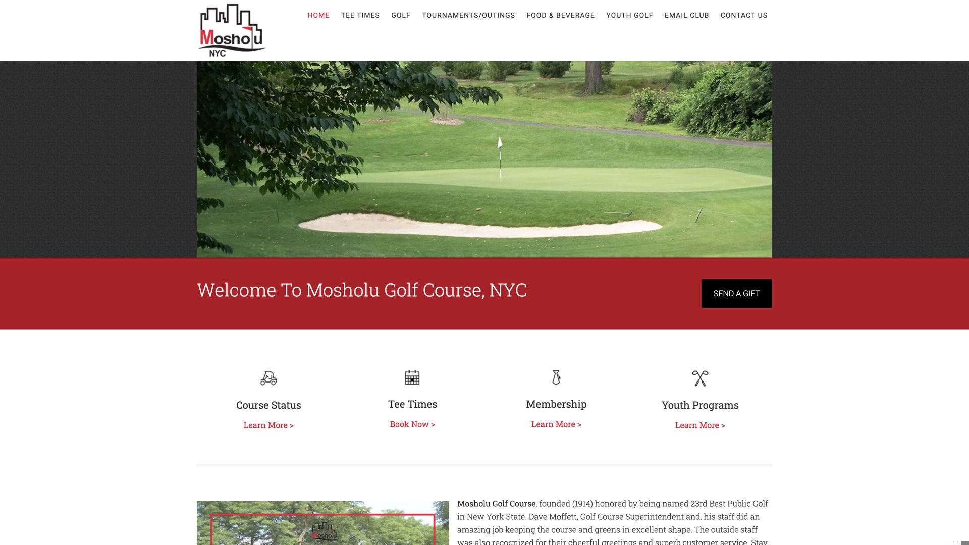 Golf Course Company Mosholu Golf Course