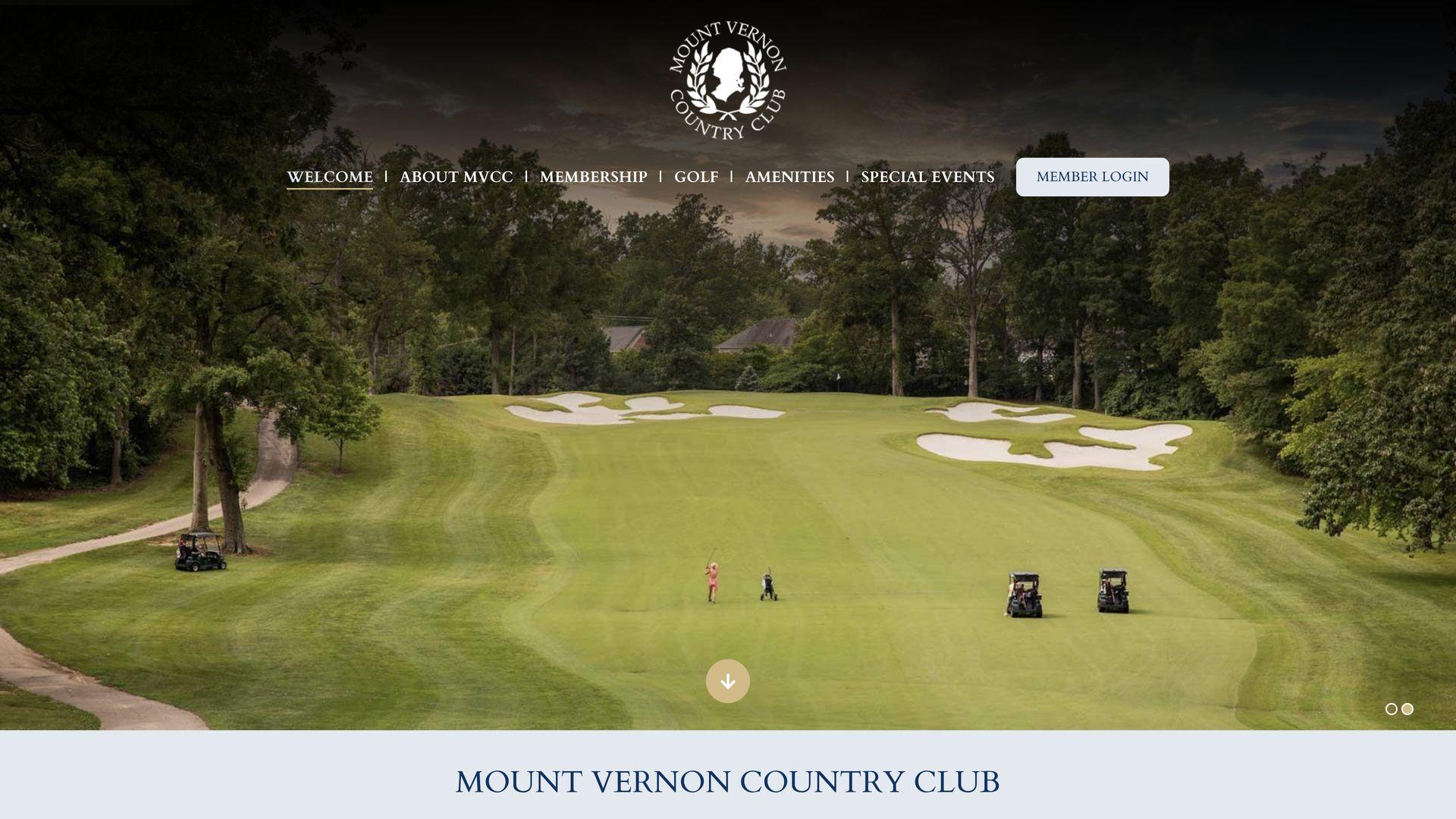 Golf Course Company Mount Vernon Country Club