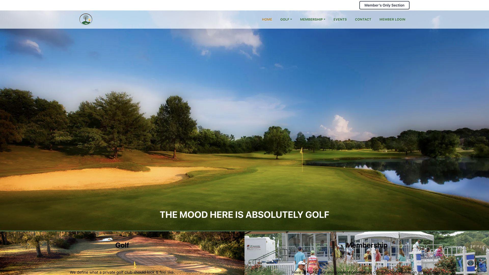 Golf Course Company Nashville Golf & Athletic Club