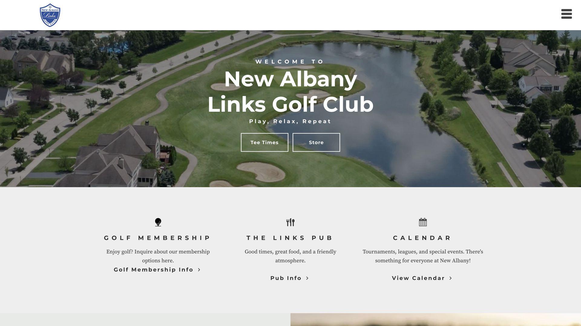 Golf Course Company New Albany Links Golf Club