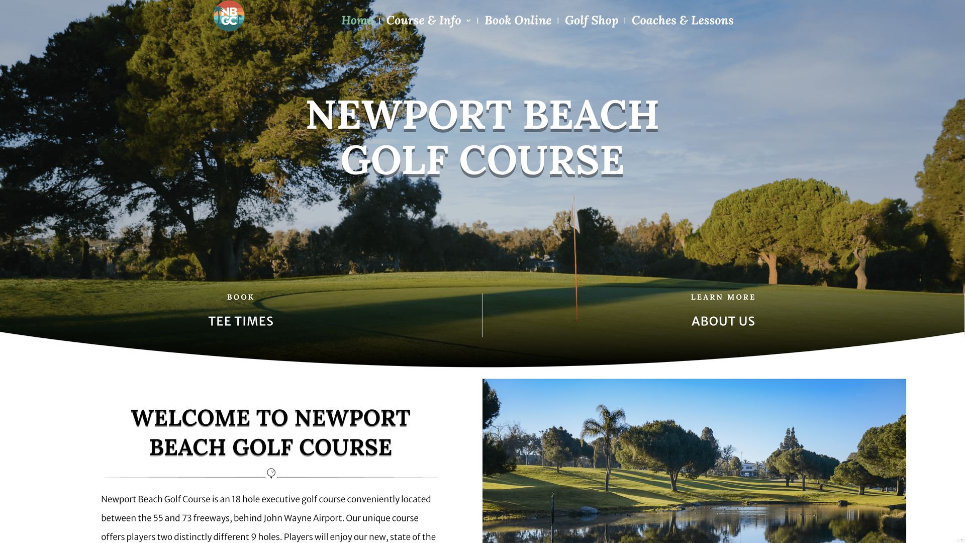 Golf Course Company Newport Beach Golf Course