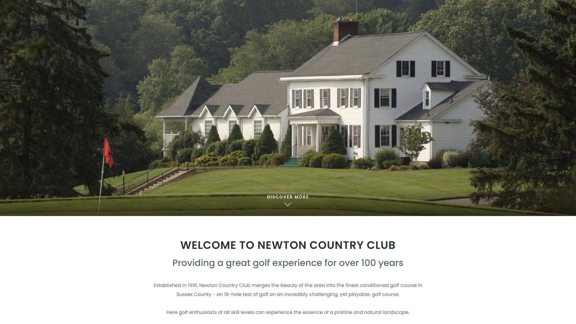 Golf Course Company Newton Golf and Country Club