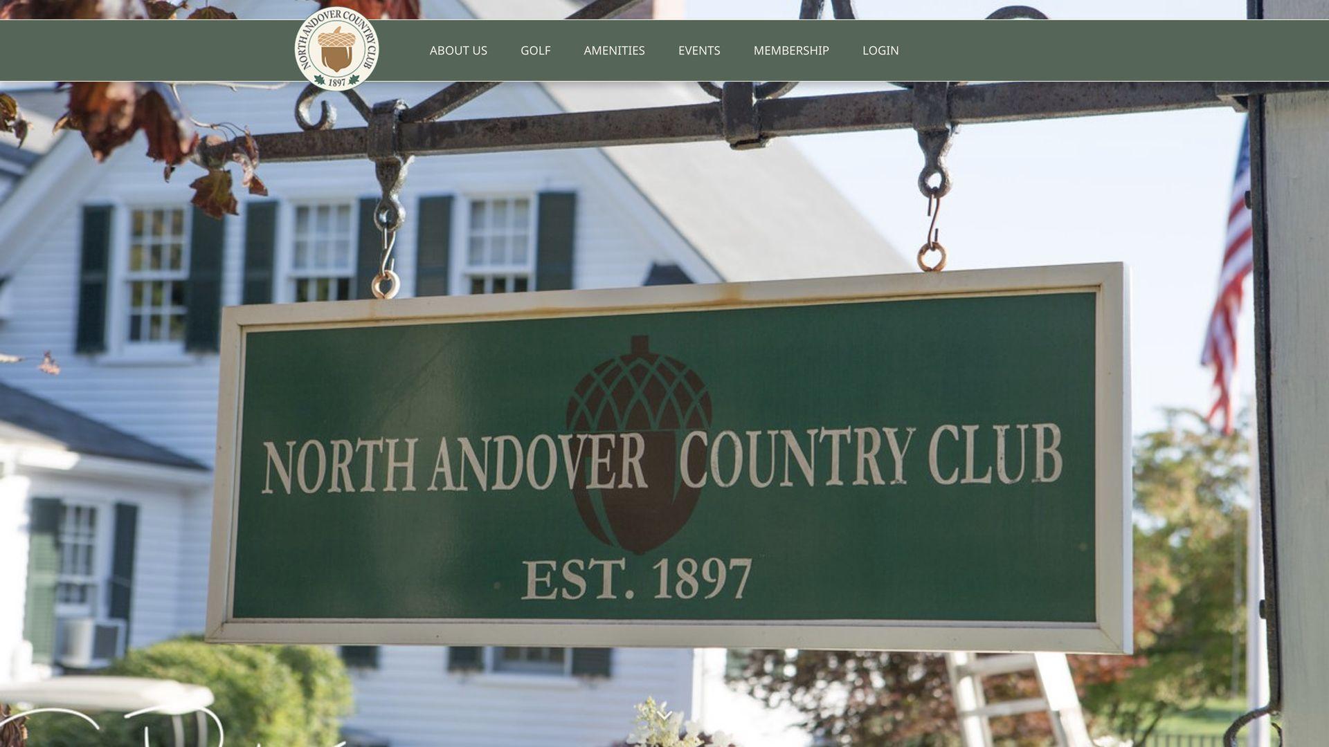 Golf Course Company North Andover Country Club