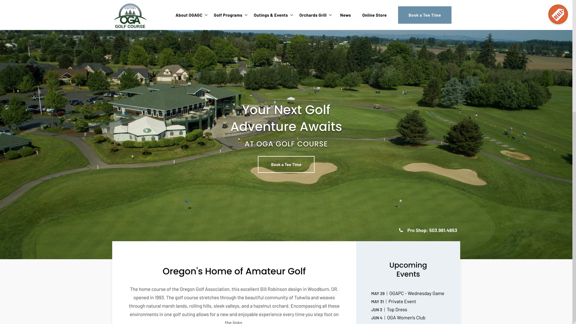 Golf Course Company OGA Golf Course