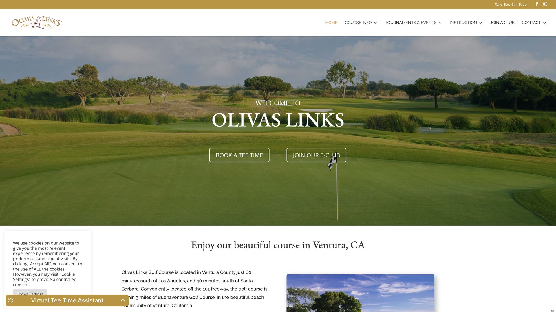 Golf Course Company Olivas Links