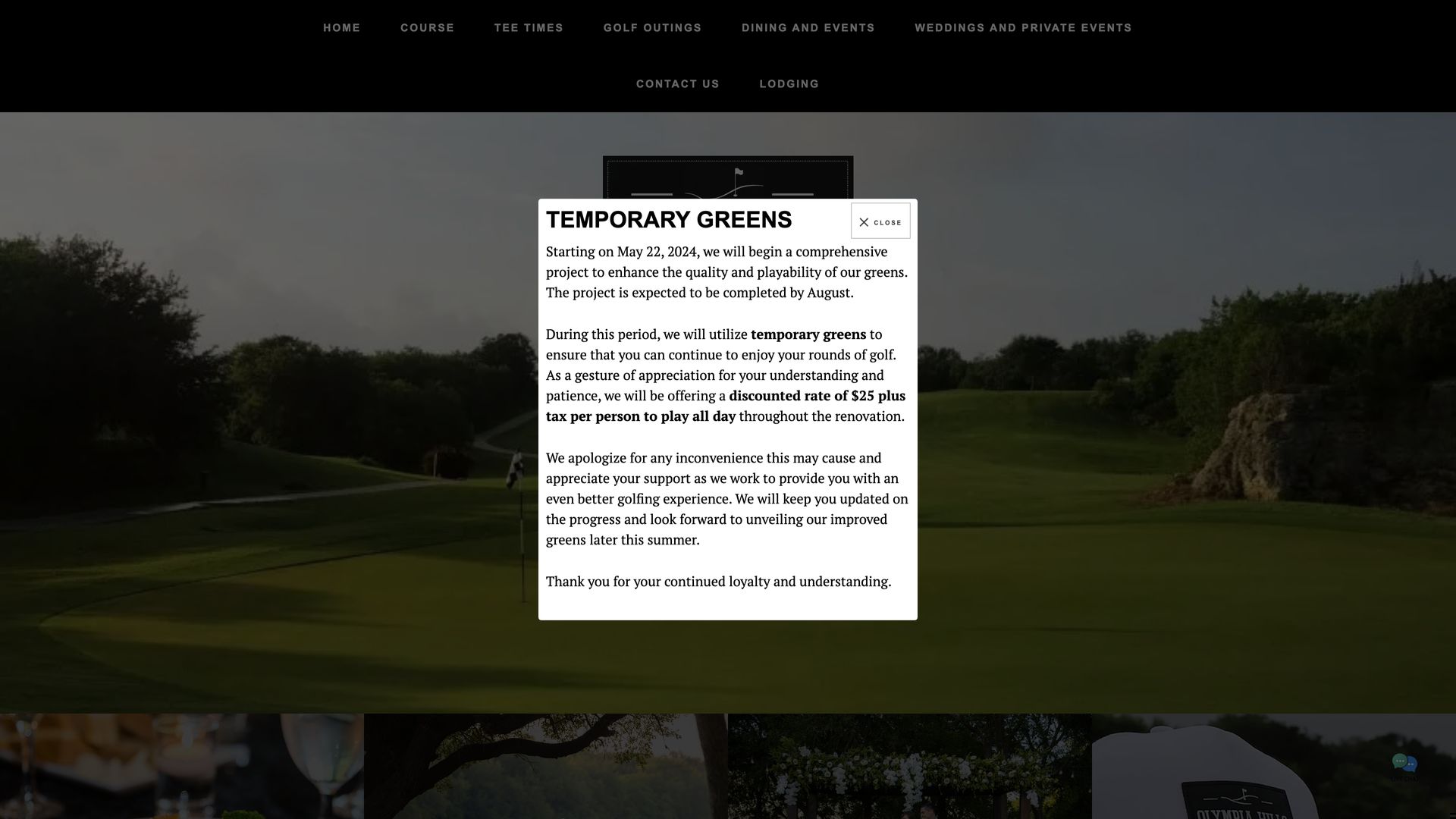 Golf Course Company Olympia Hills