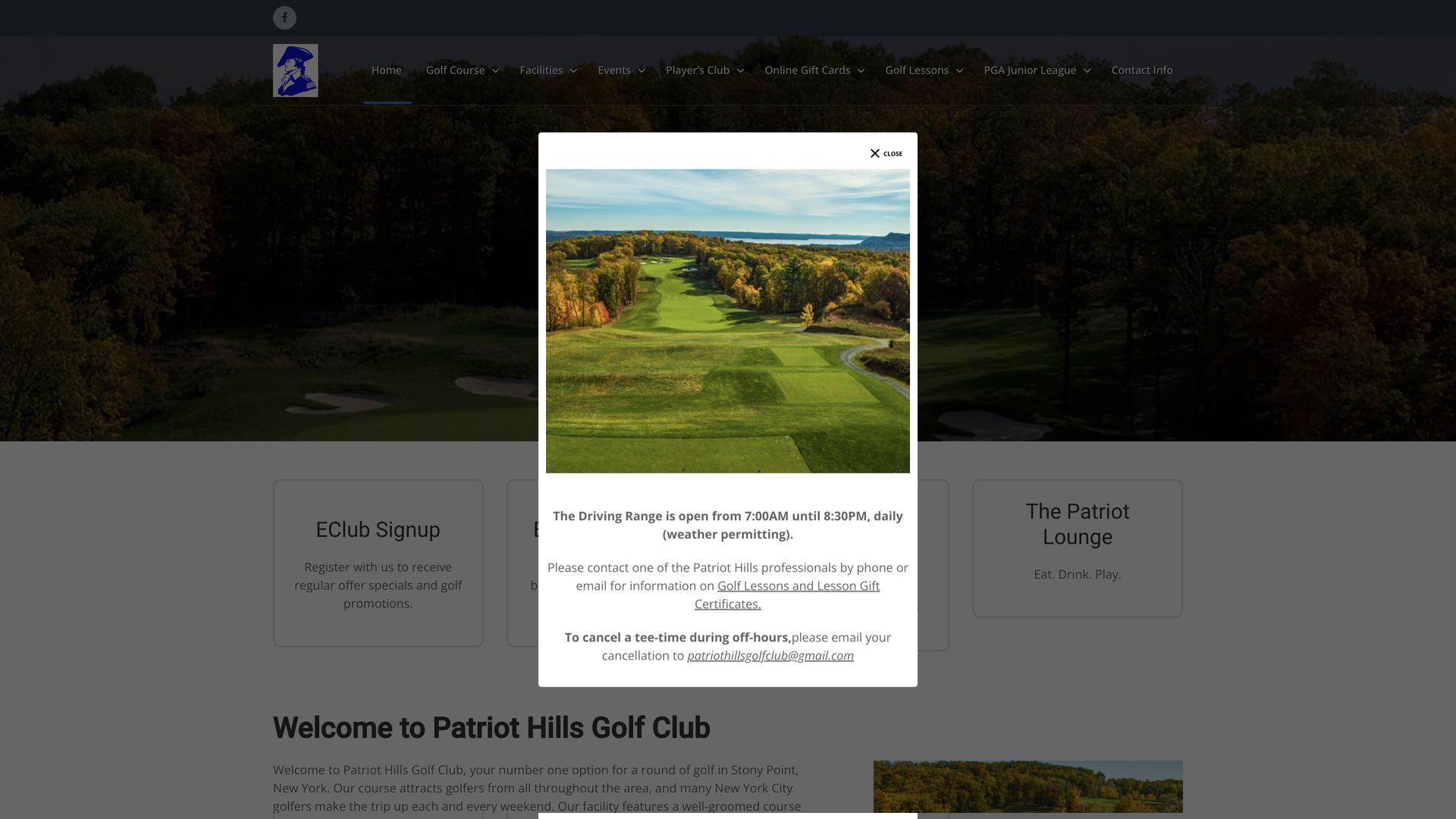 Golf Course Company Patriot Hills Golf Club