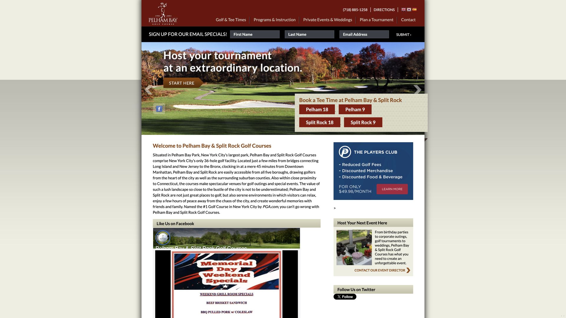 Golf Course Company Pelham Bay and Split Rock Golf Courses
