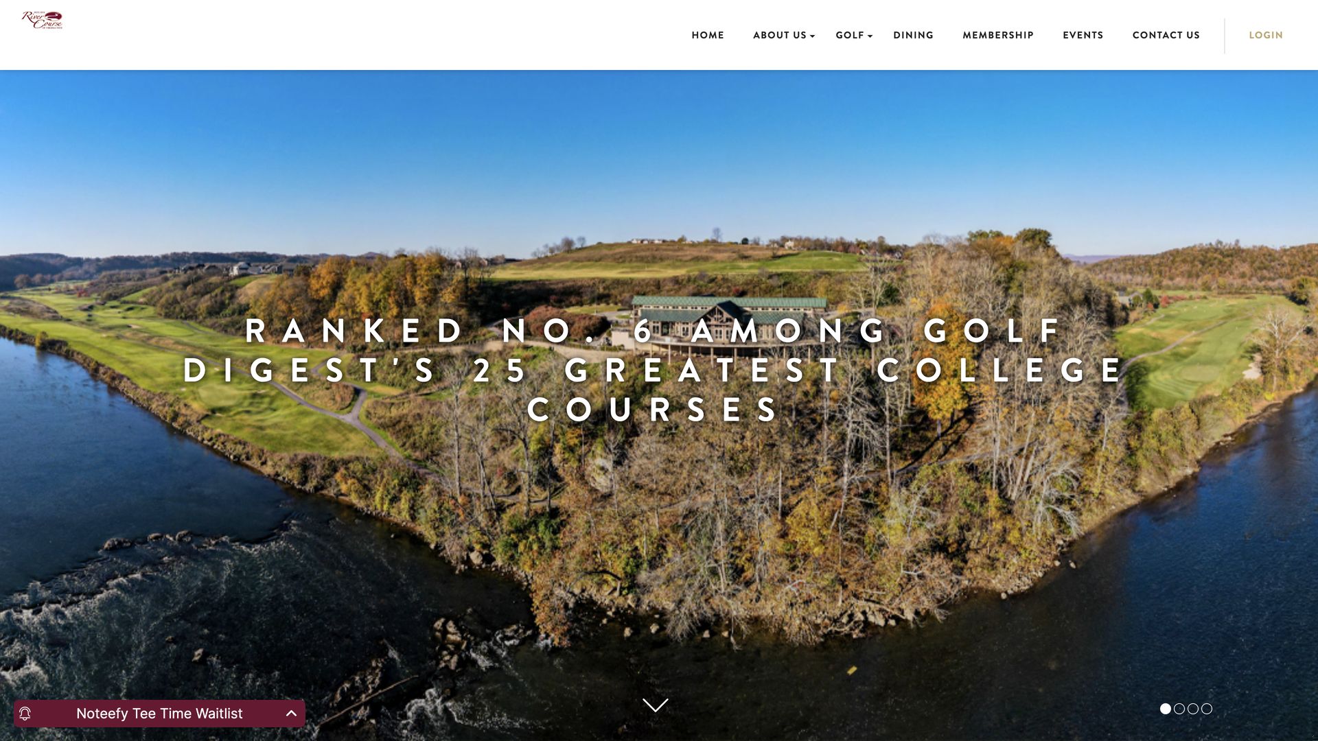 Golf Course Company Pete Dye River Course of Virginia Tech