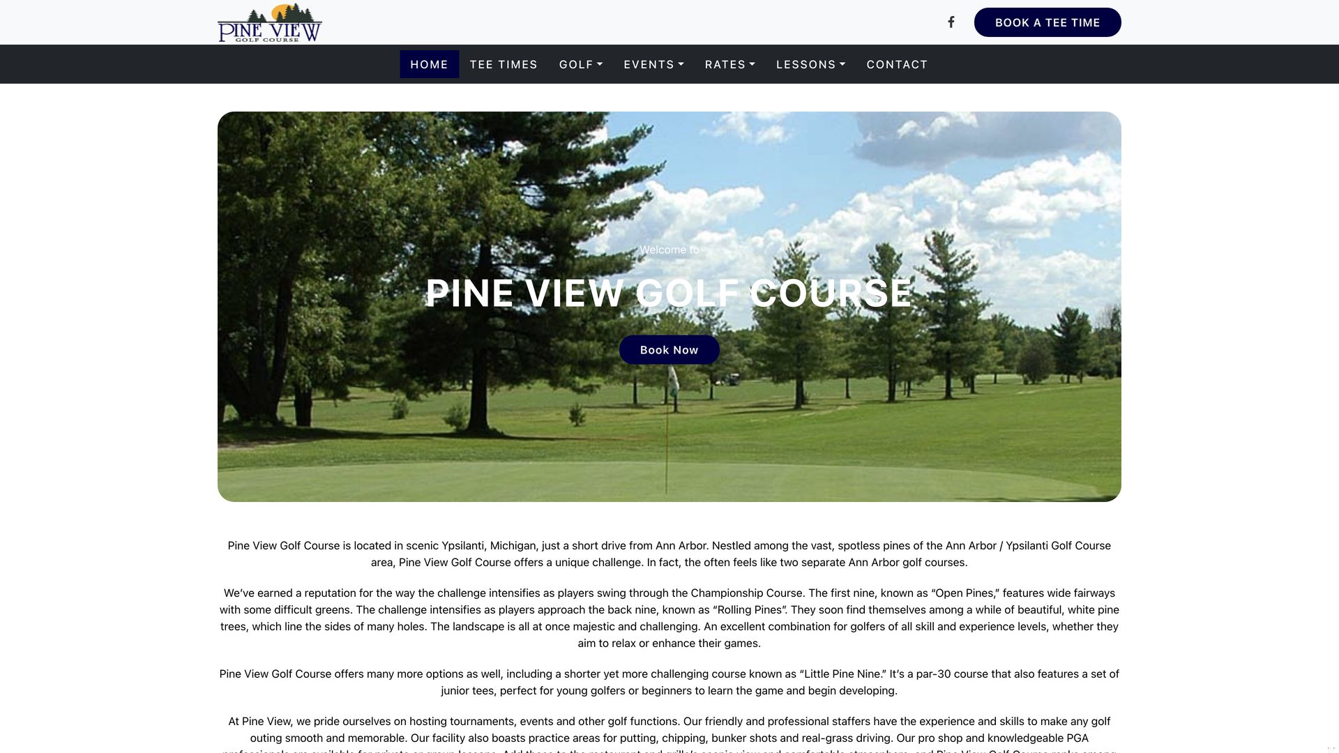 Golf Course Company Pine View Golf Course