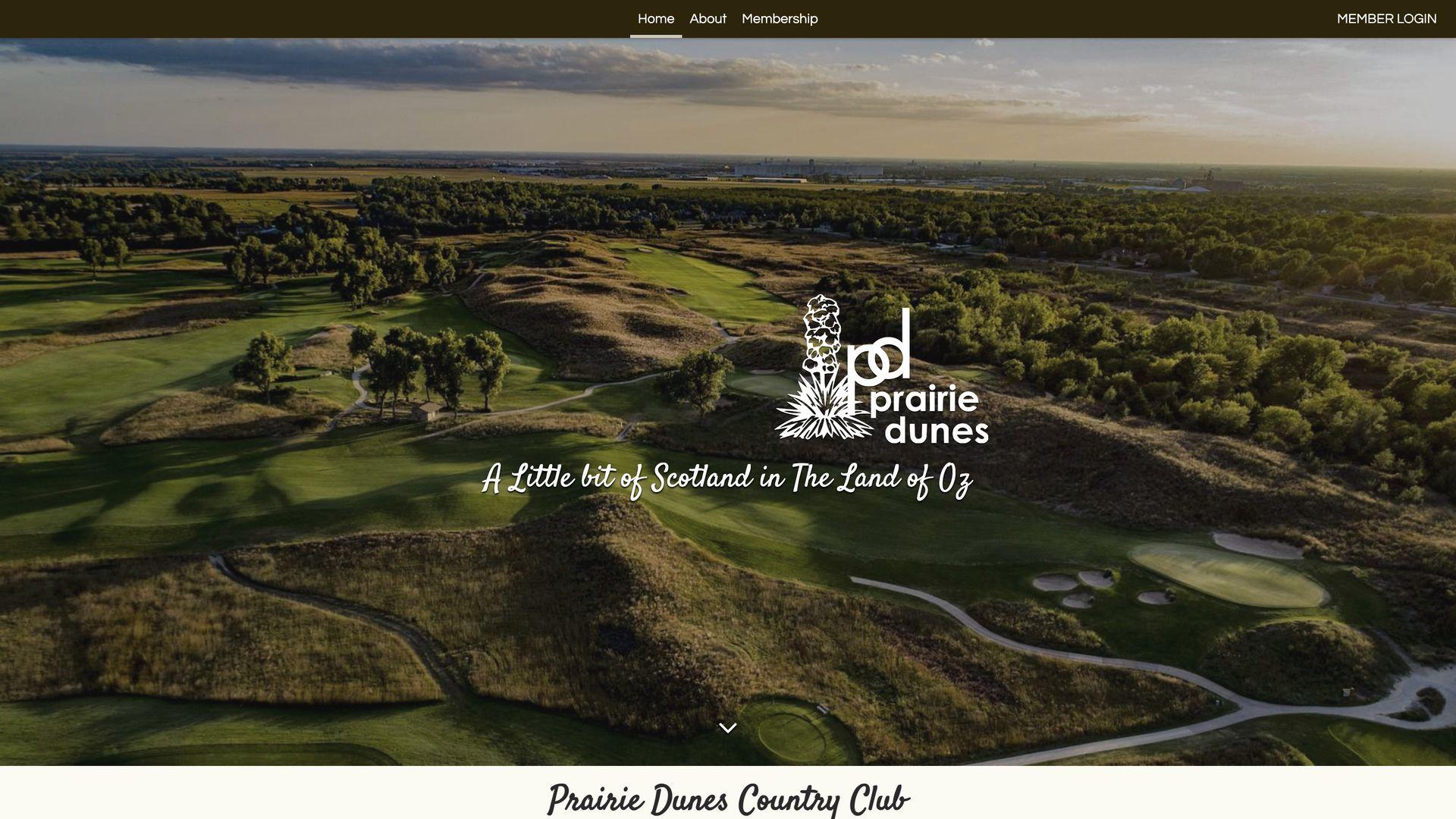 Golf Course Company Prairie Dunes Country Club