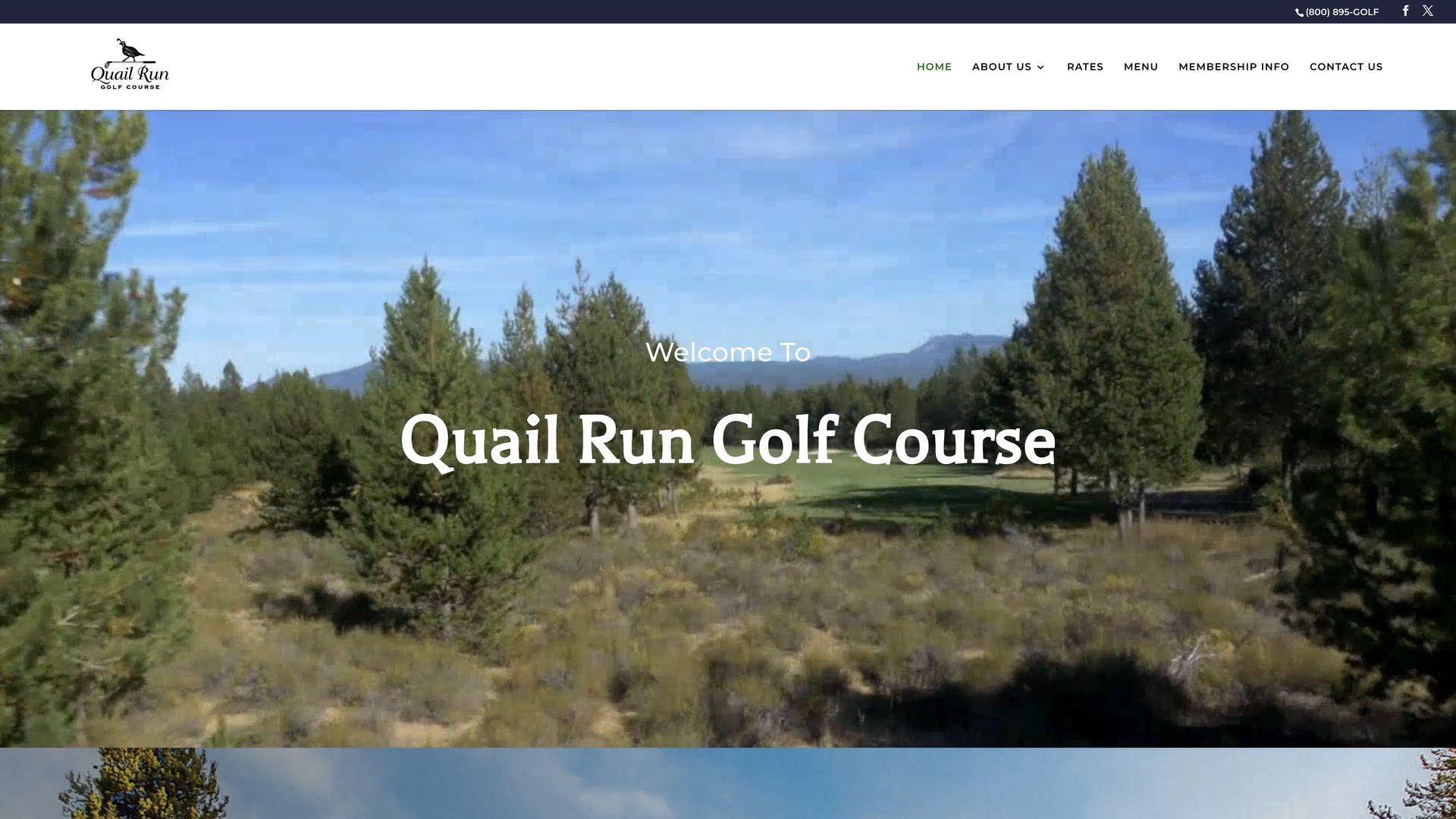 Golf Course Company Quail Run Golf Course