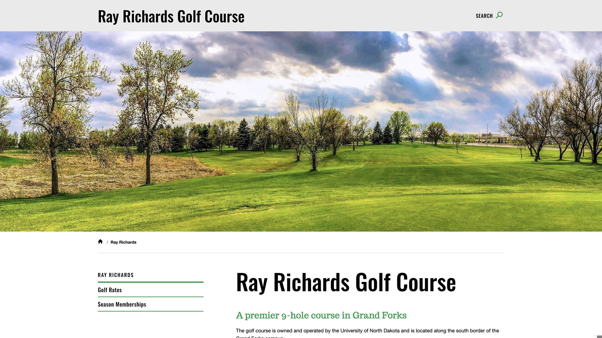 Golf Course Company Ray Richards Golf Course