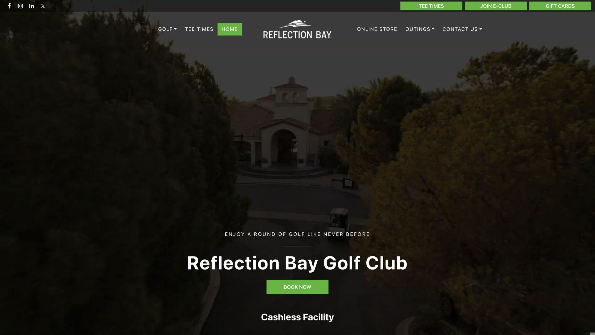 Golf Course Company Reflection Bay Golf Club