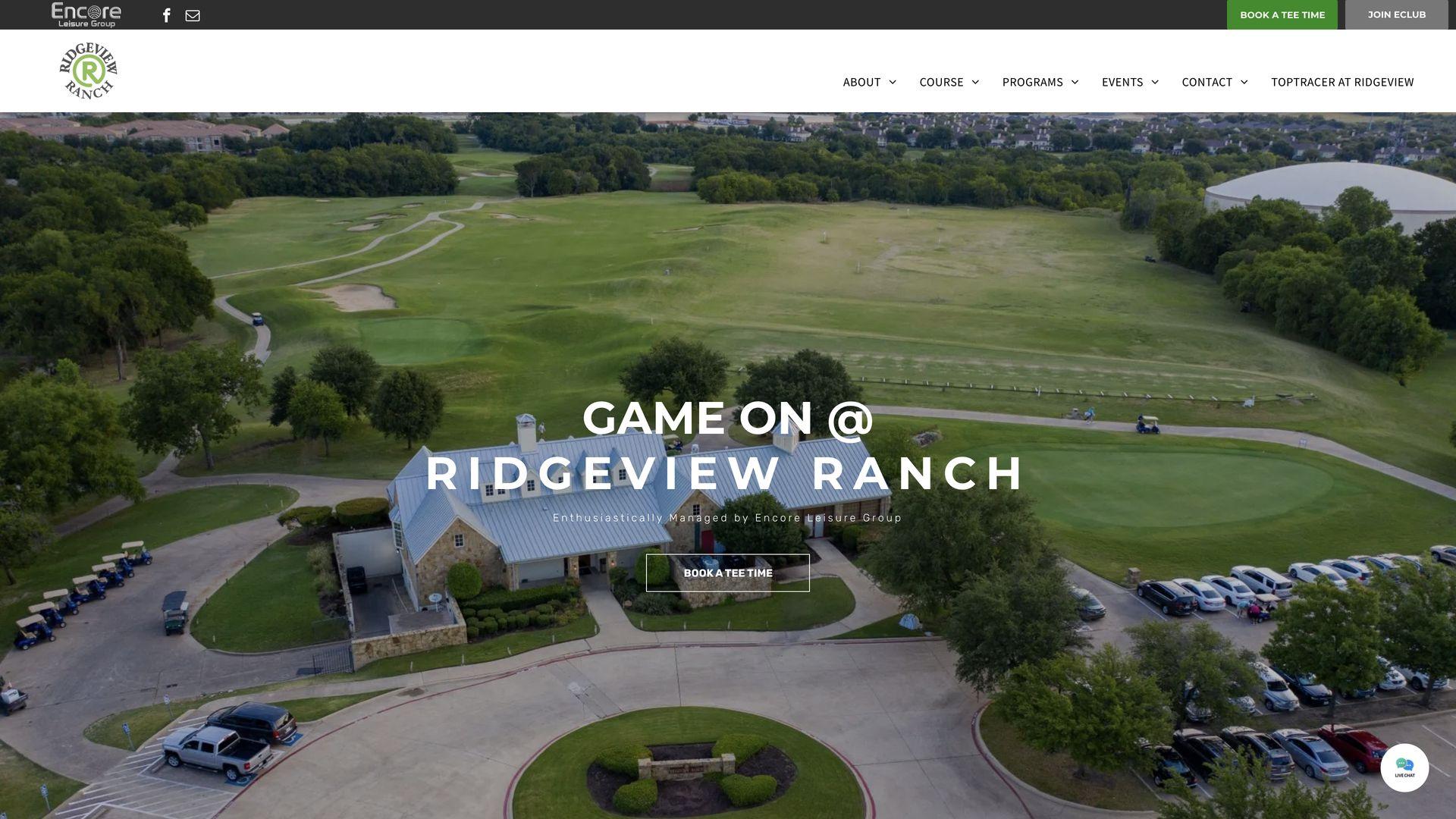 Golf Course Company Ridgeview Ranch Golf Course