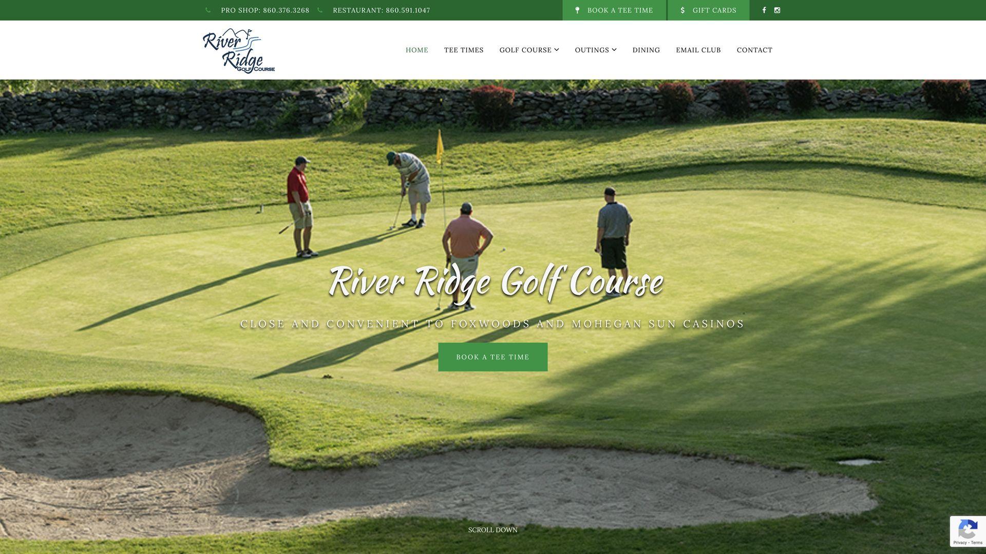 Golf Course Company River Ridge Golf Course