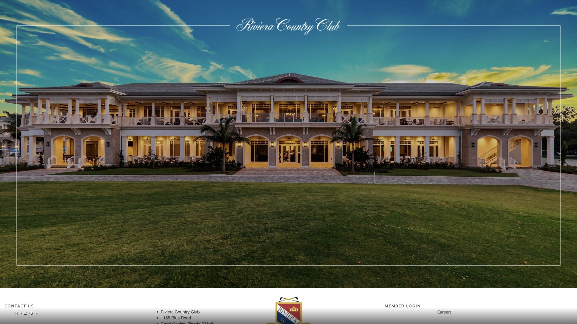 Golf Course Company Riviera Country Club