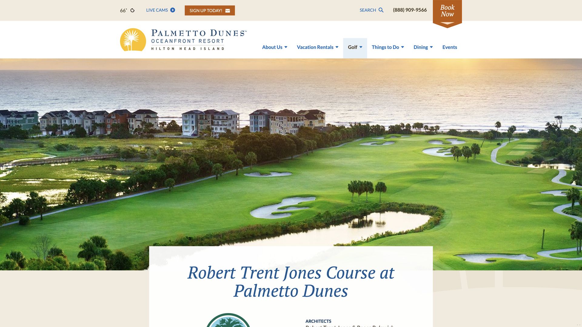 Golf Course Company Robert Trent Jones Oceanfront Golf Course
