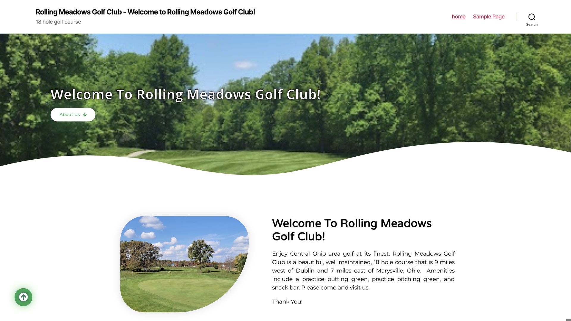 Golf Course Company Rolling Meadows Golf Club