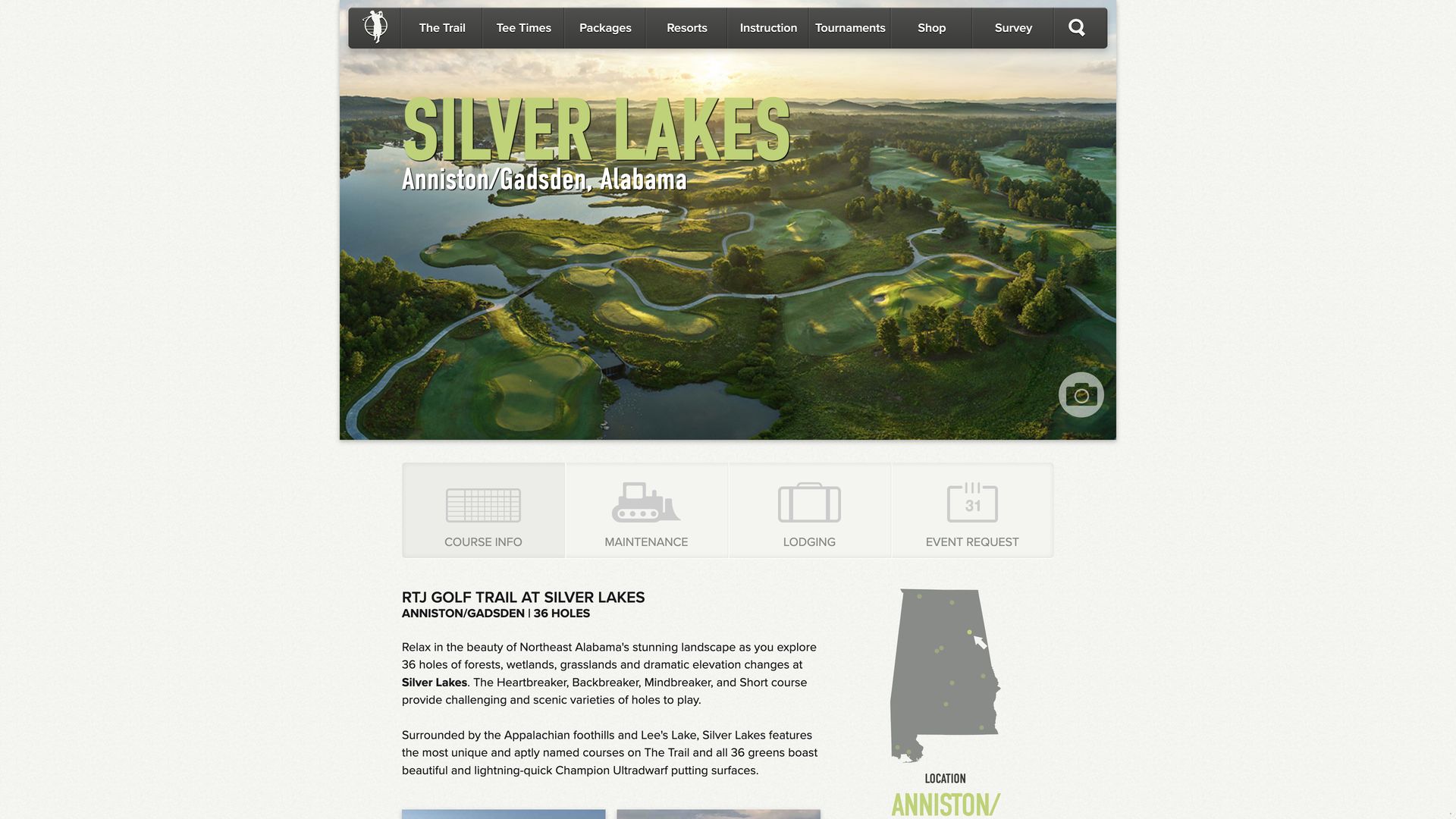 Golf Course Company RTJ Golf Trail at Silver Lakes