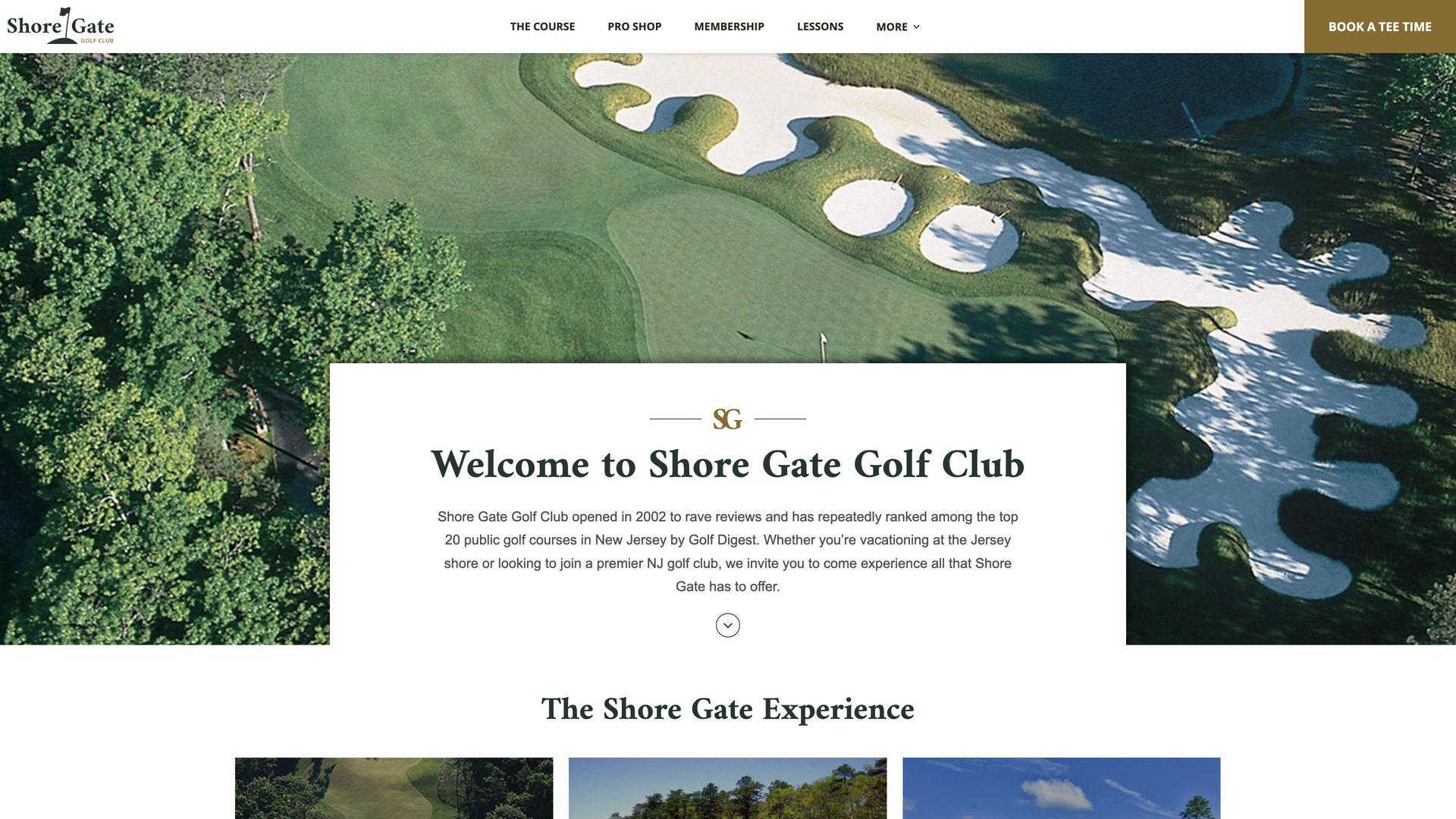 Golf Course Company Shore Gate Golf Club