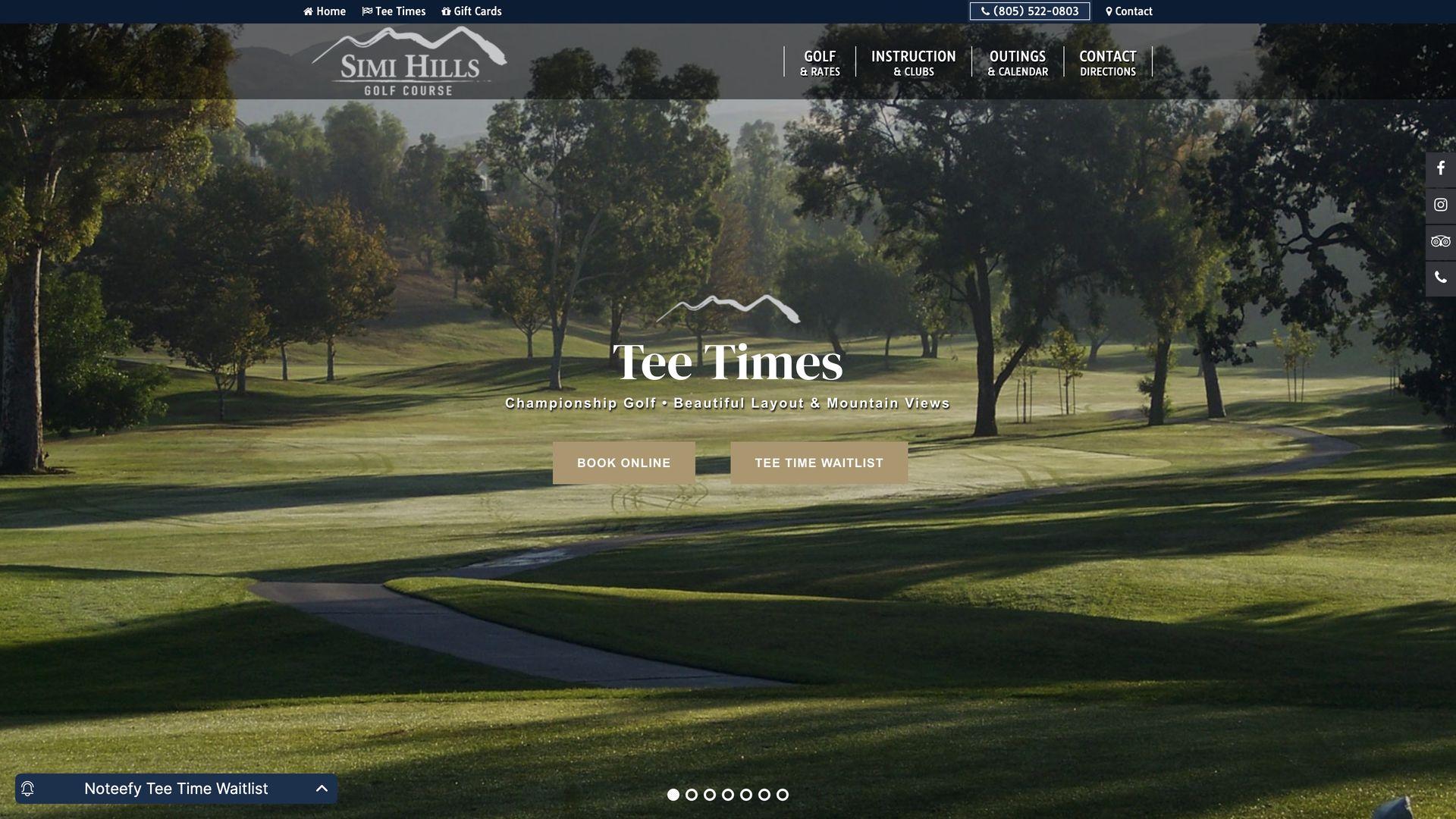 Golf Course Company Simi Hills Golf Course