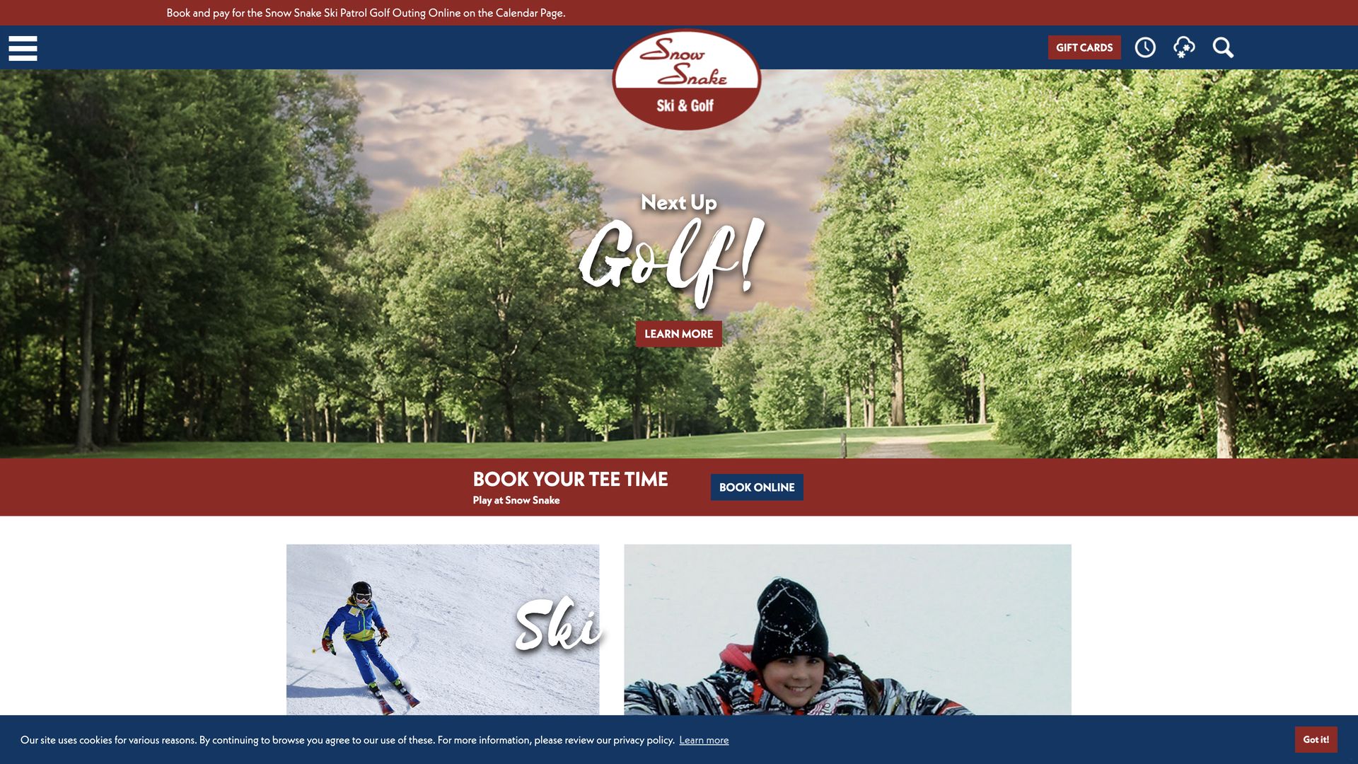 Golf Course Company Snow Snake Ski & Golf