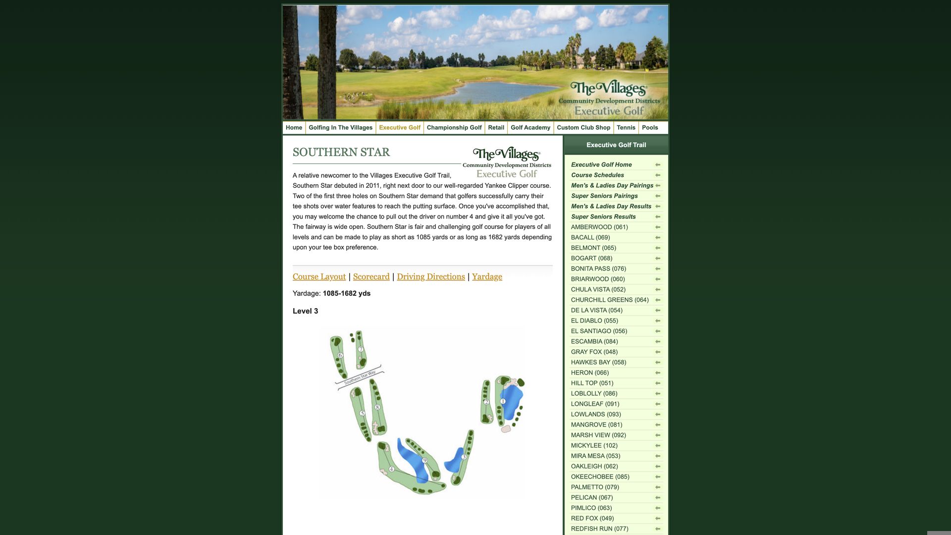 Golf Course Company Southern Star Executive Golf Course