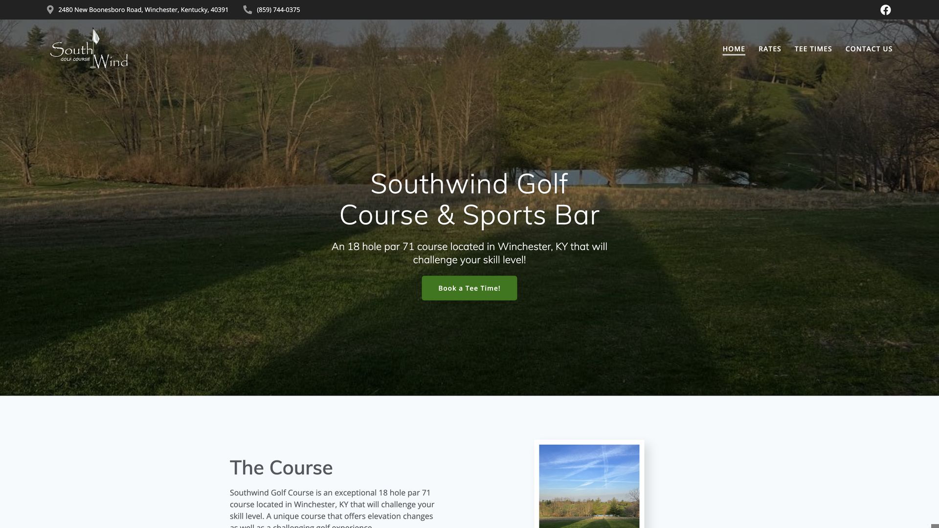 Golf Course Company Southwind Golf Course