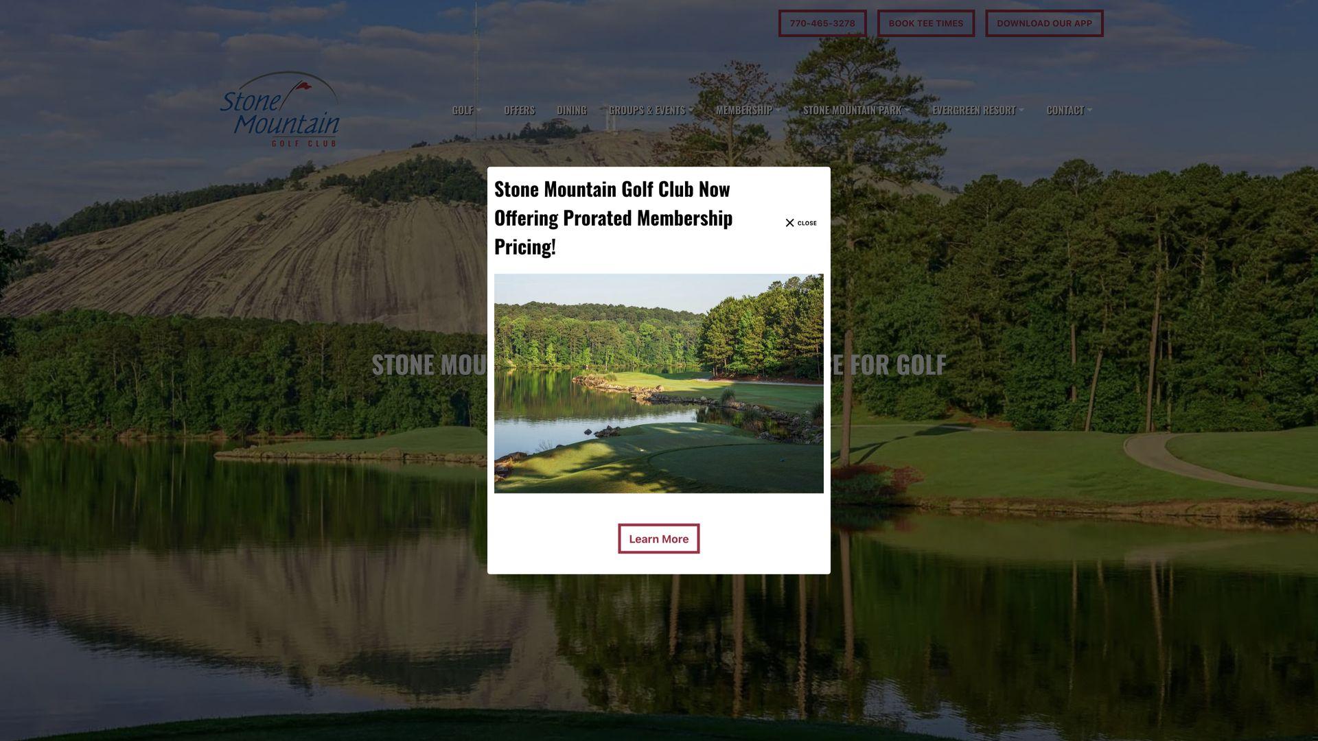 Golf Course Company Stone Mountain Golf Club