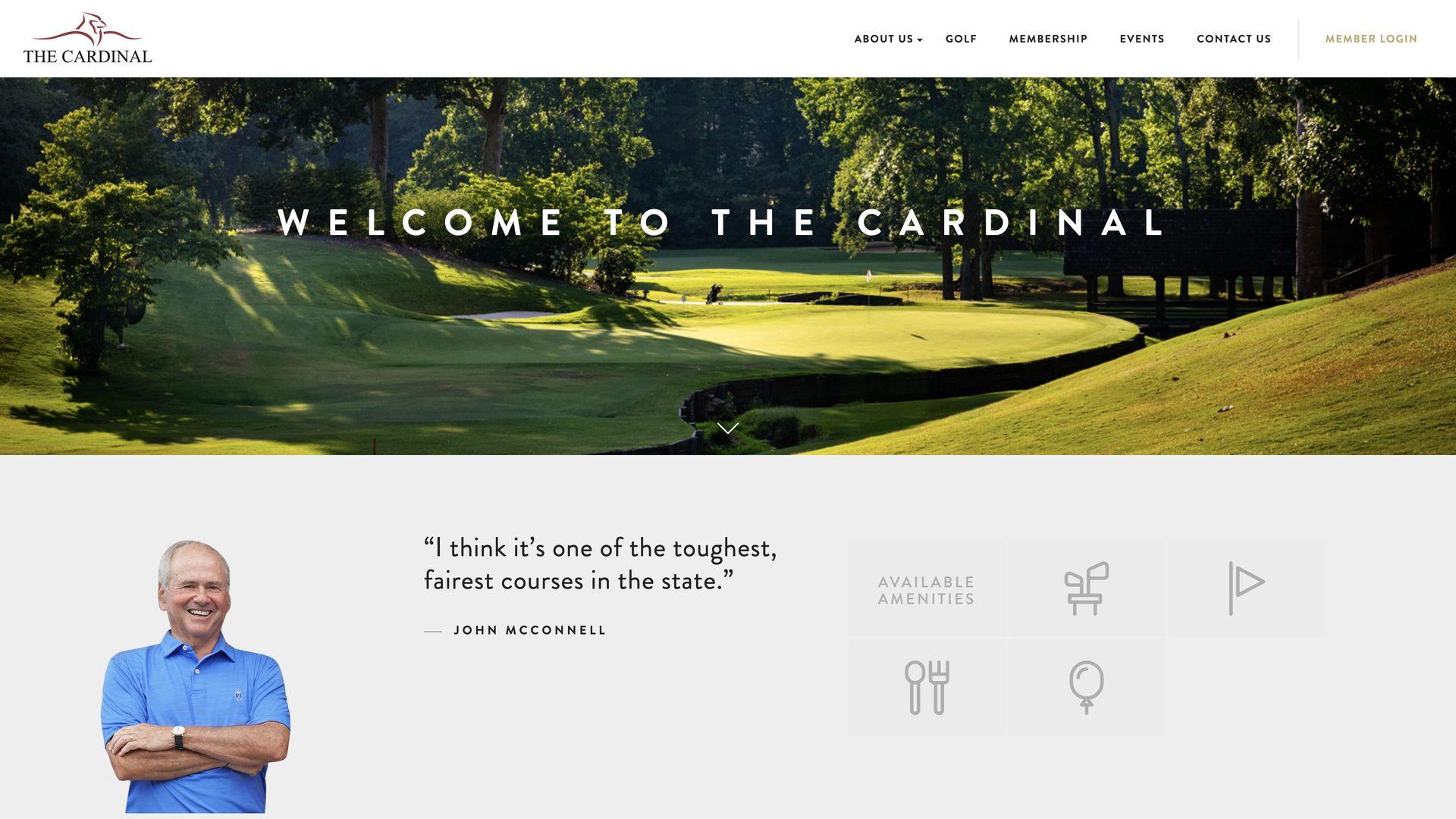 Golf Course Company The Cardinal by Pete Dye