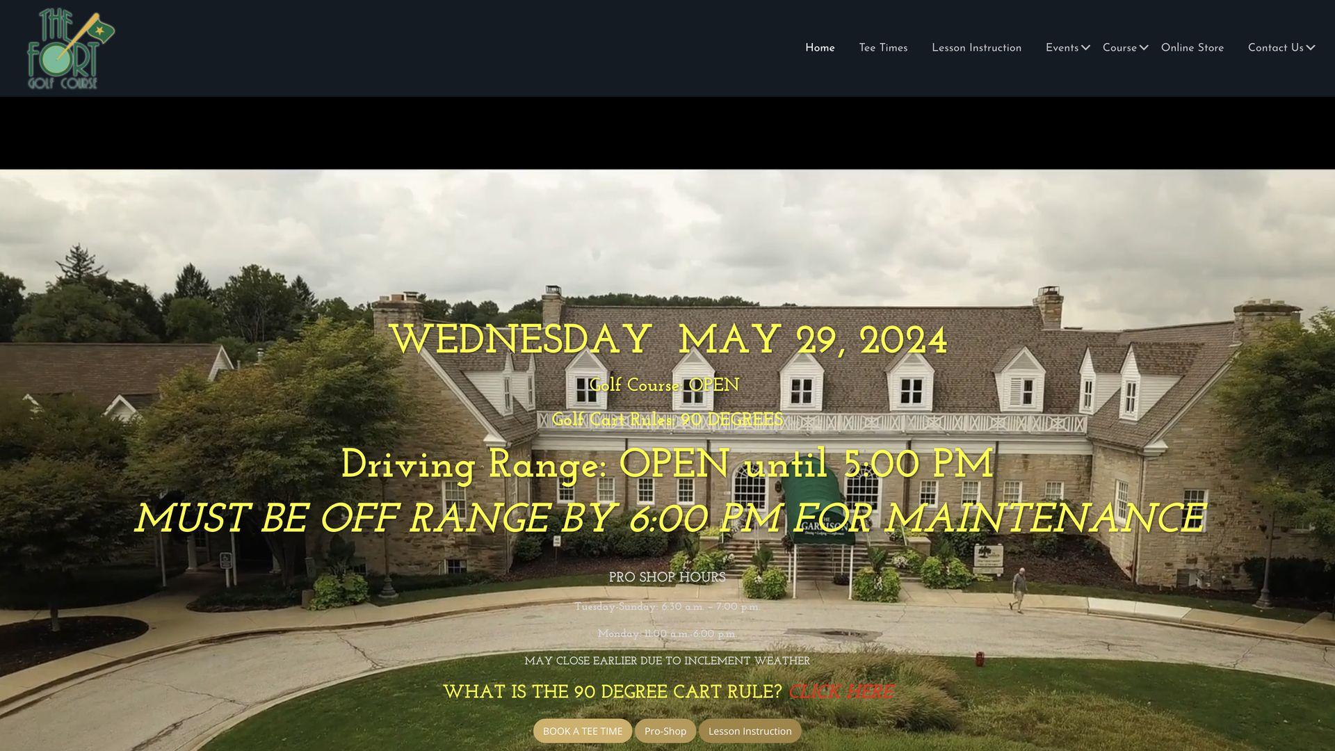 Golf Course Company The Fort Golf Resort