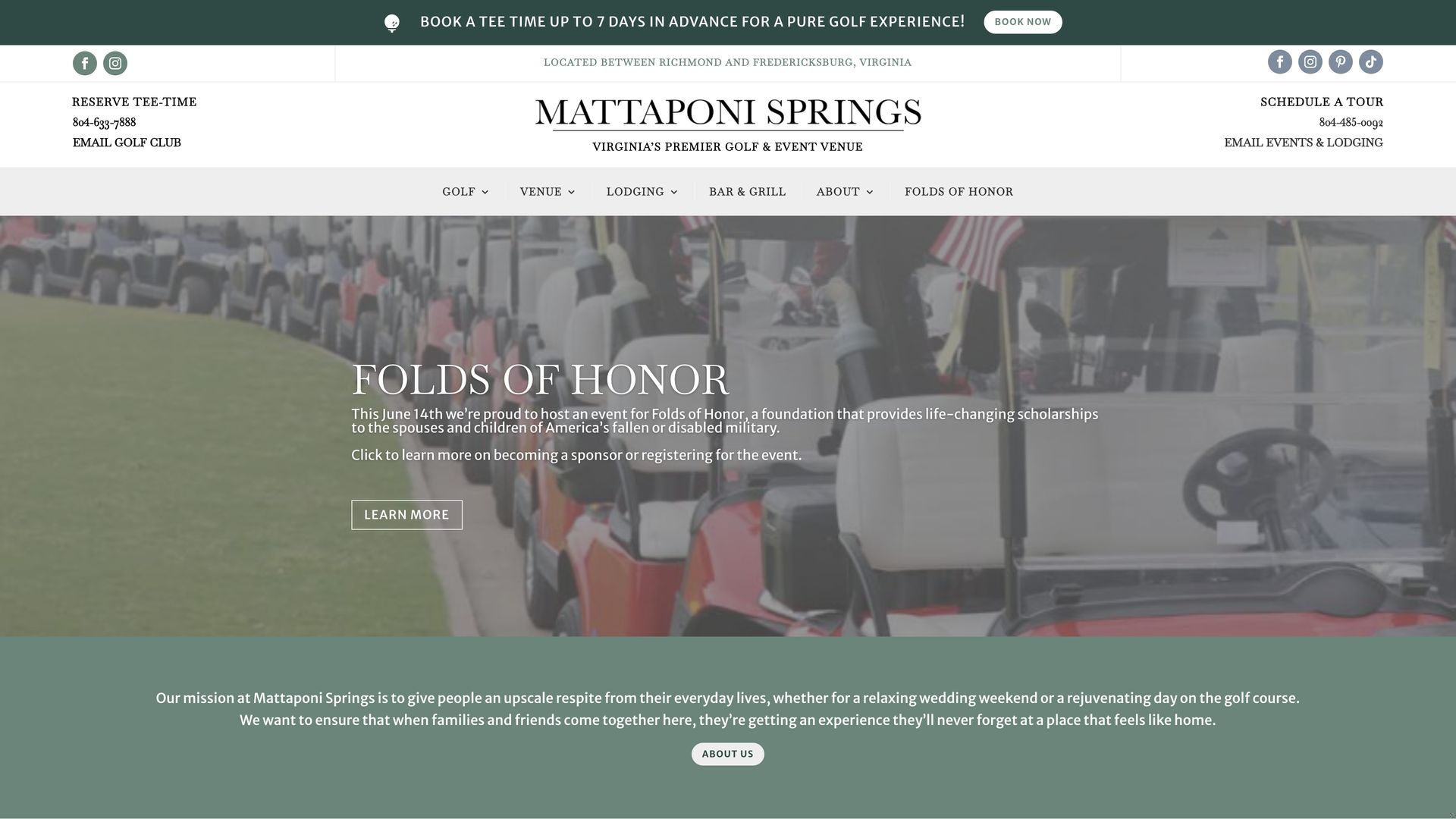 Golf Course Company The Golf Club at Mattaponi Springs