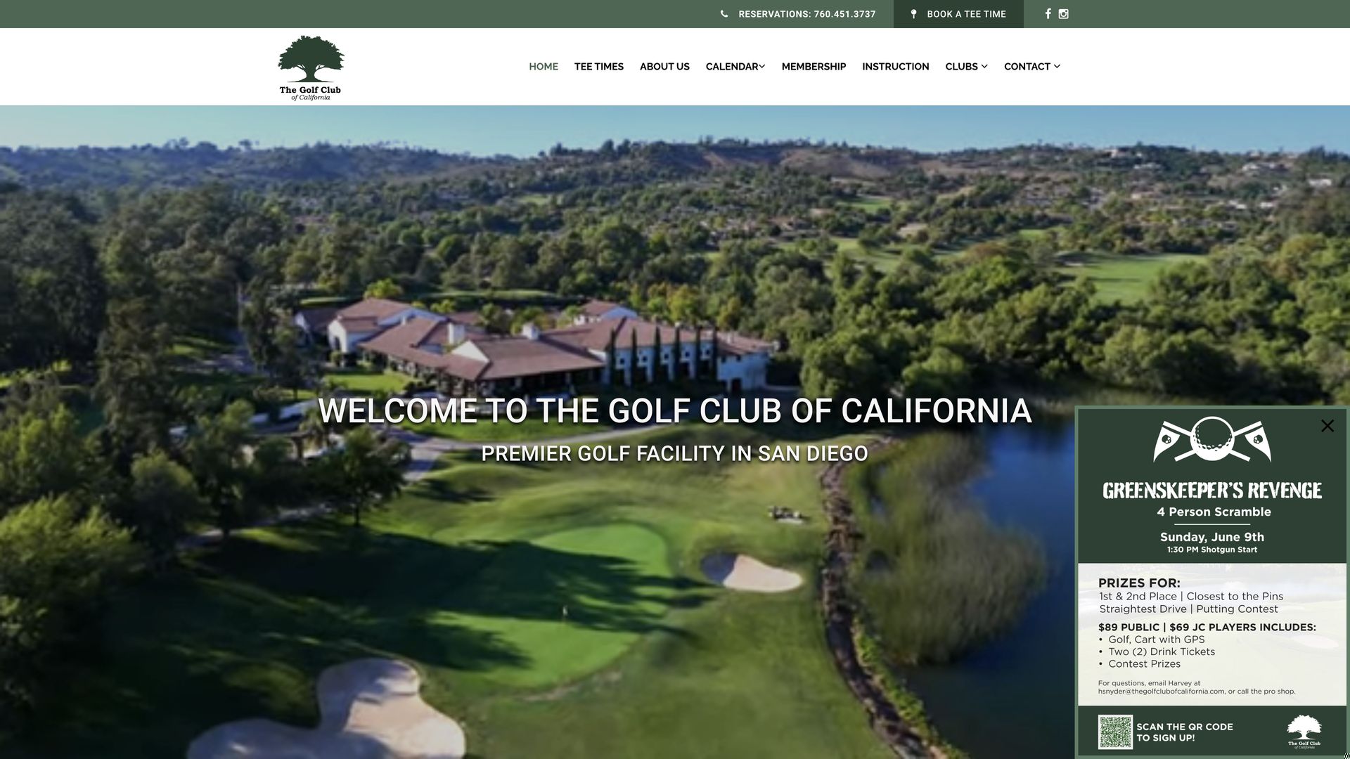 Golf Course Company The Golf Club of California