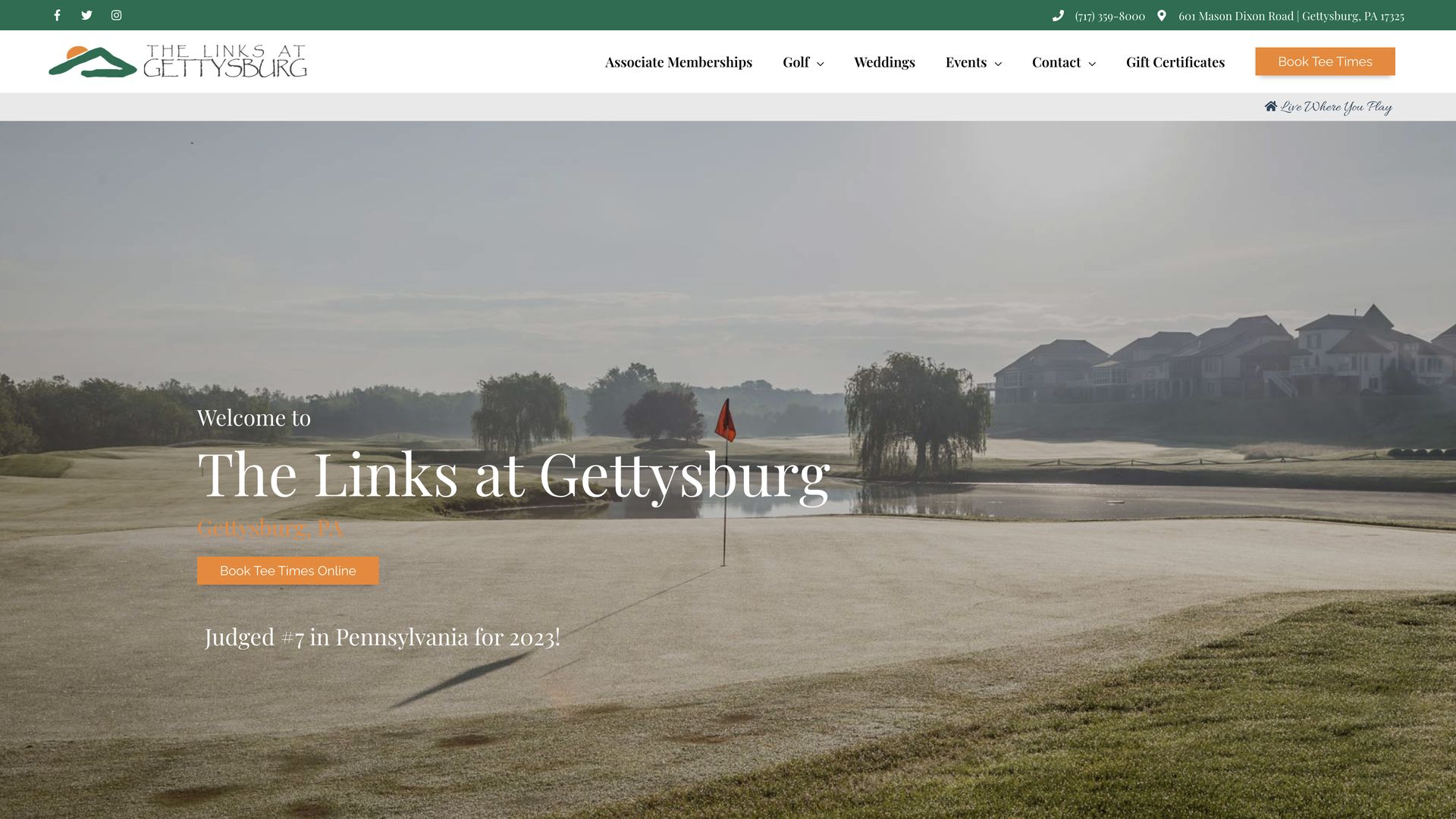 Golf Course Company The Links at Gettysburg