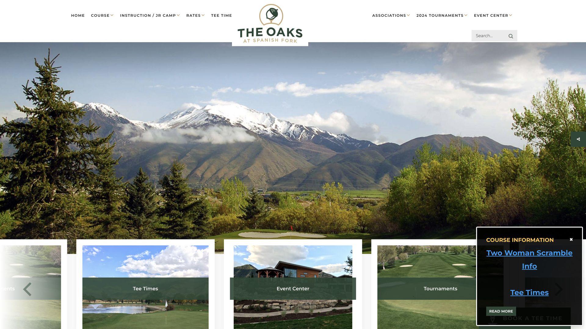 Golf Course Company The Oaks at Spanish Fork