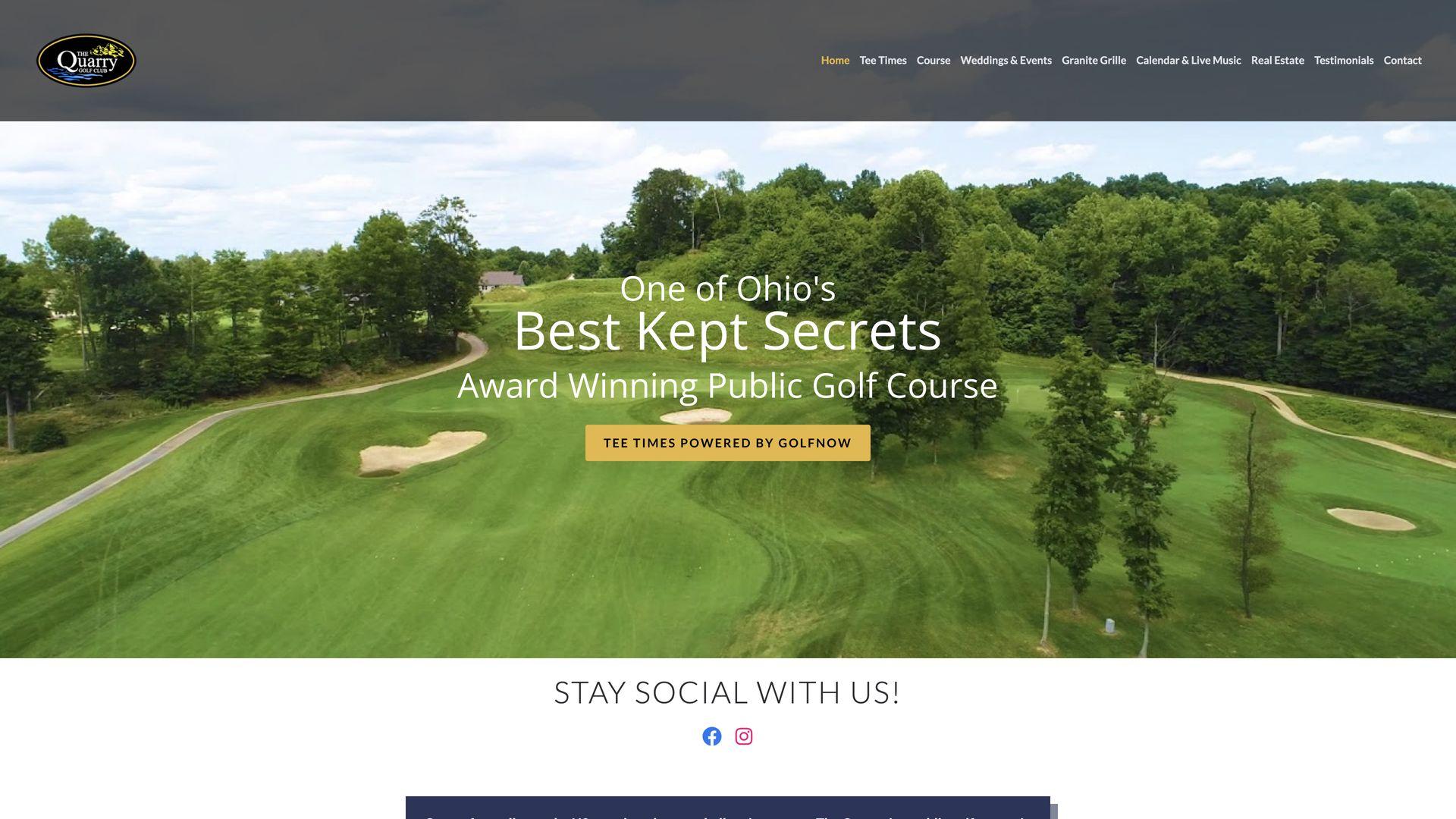 Golf Course Company The Quarry Golf Club & Venue
