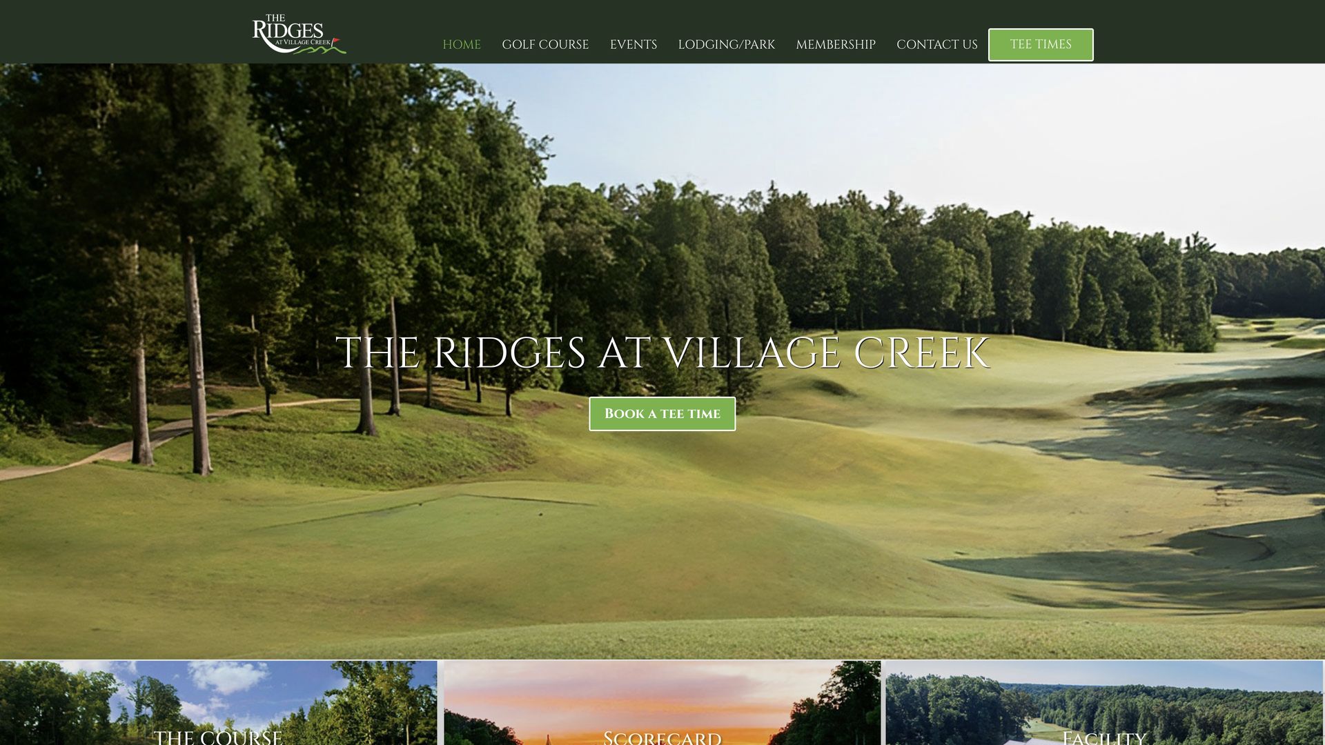 Golf Course Company The Ridges at Village Creek