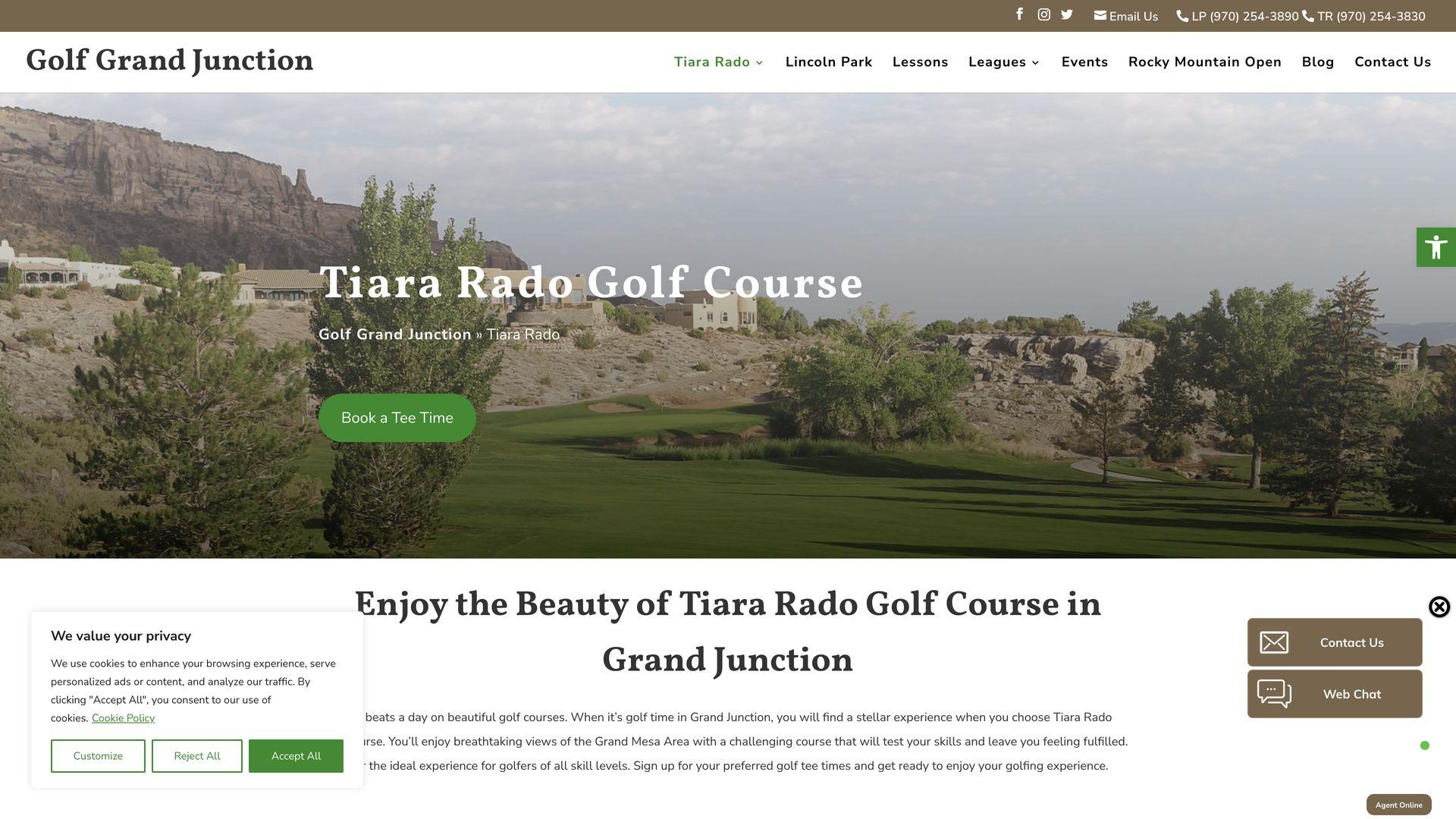 Golf Course Company Tiara Rado Golf Course