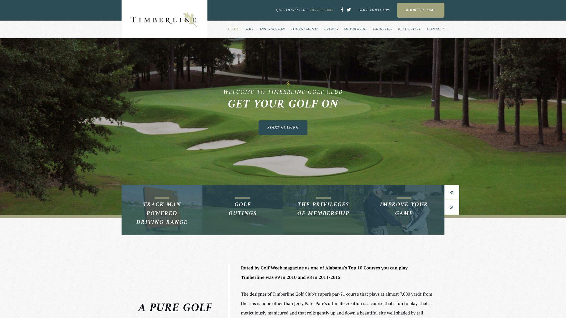 Golf Course Company Timberline Golf Club