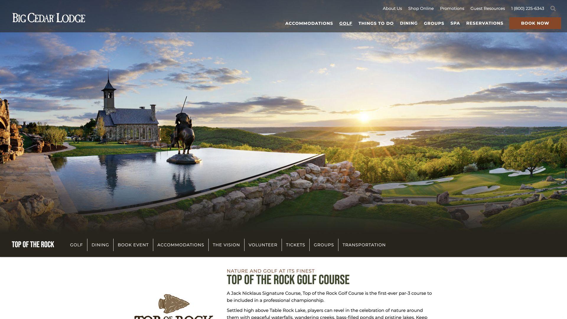 Golf Course Company Top of the Rock Golf Course