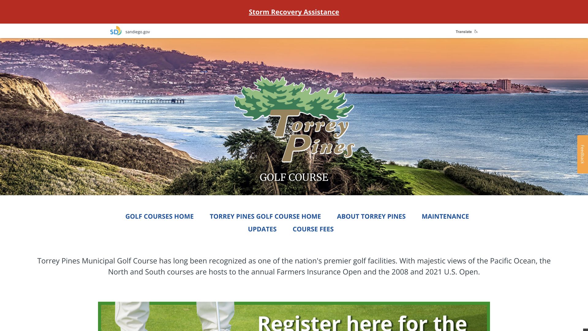 Golf Course Company Torrey Pines Golf Course: South Course