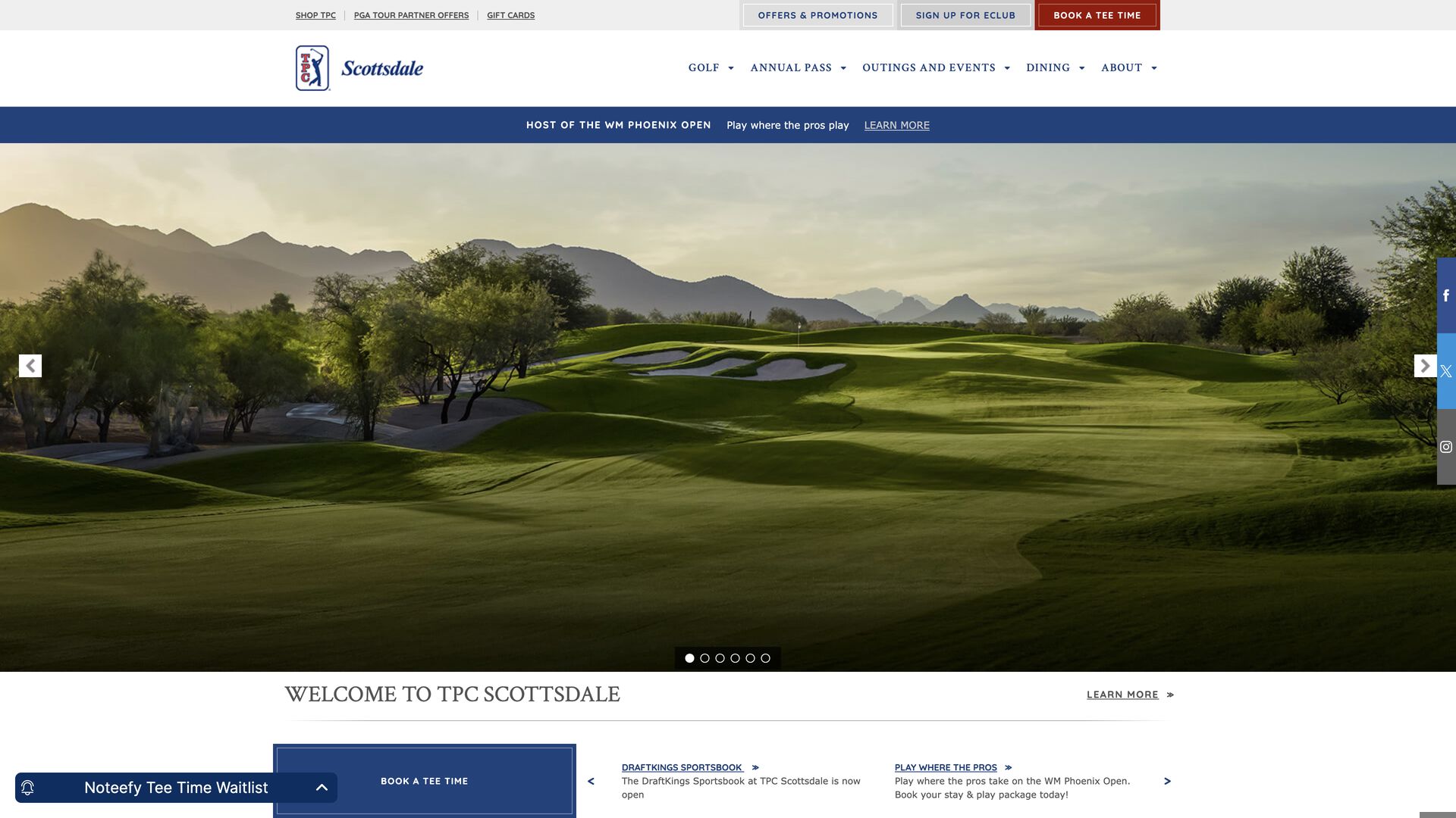 Golf Course Company TPC Scottsdale